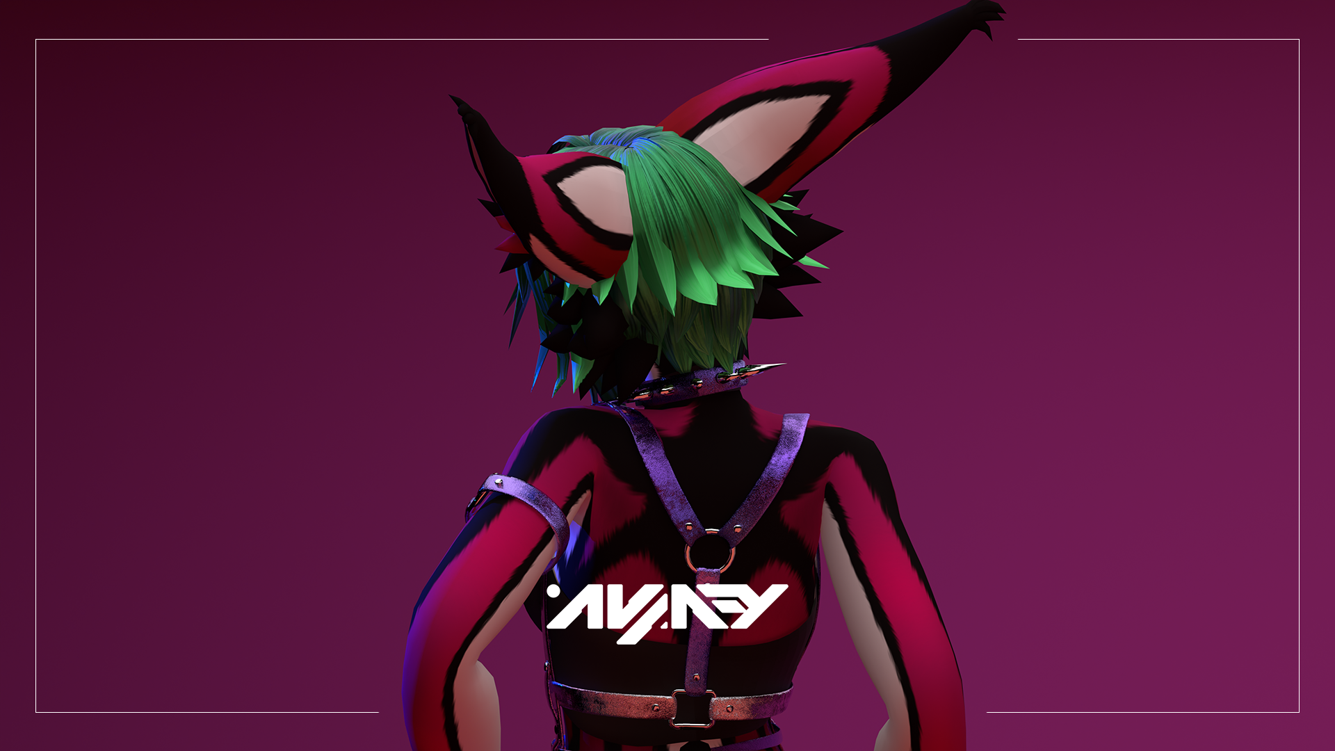 Short Stylist Hairs for Foxmoth VRChat
