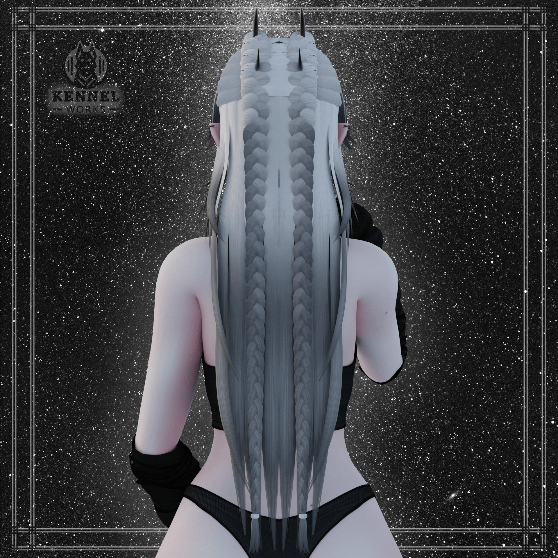 SALEM'S HAIR || RIGGED || BANGS SHAPEKEYS