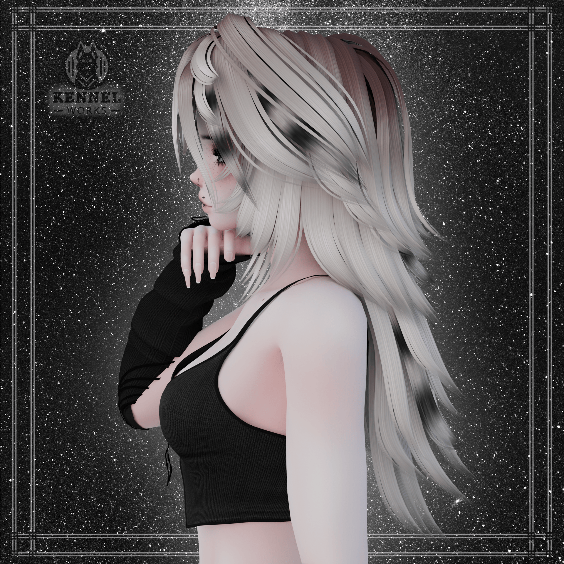 BROOKLYN HAIR || SHORT & LONG || SCENE EMO
