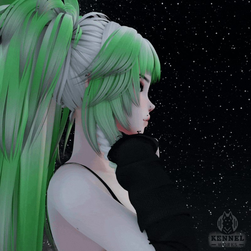 KIRI HAIR || PC & QUEST
