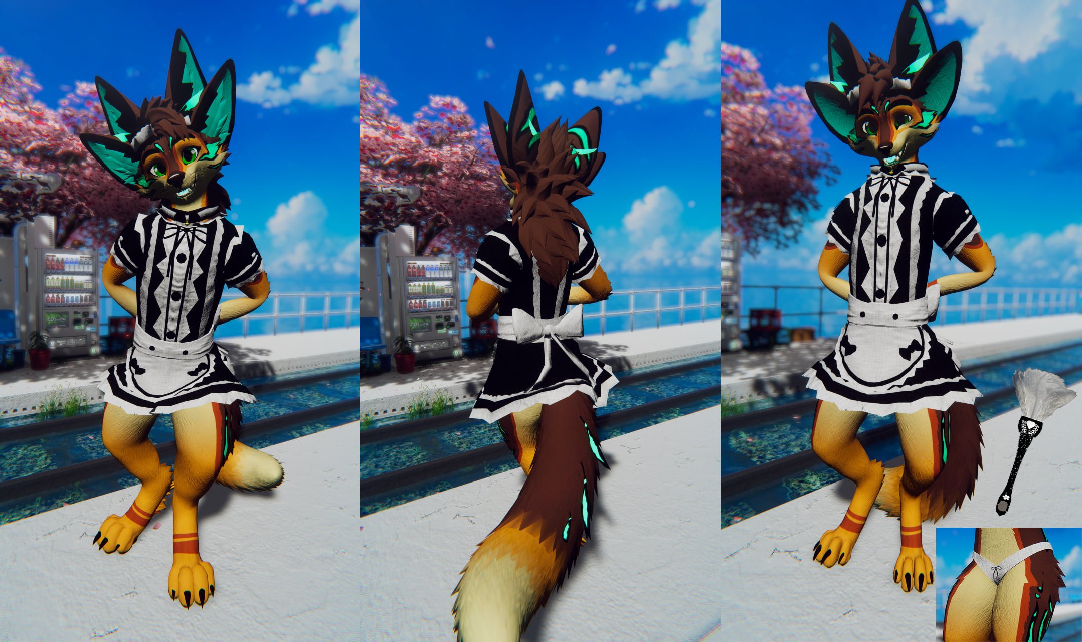 Fennix Maid Dress