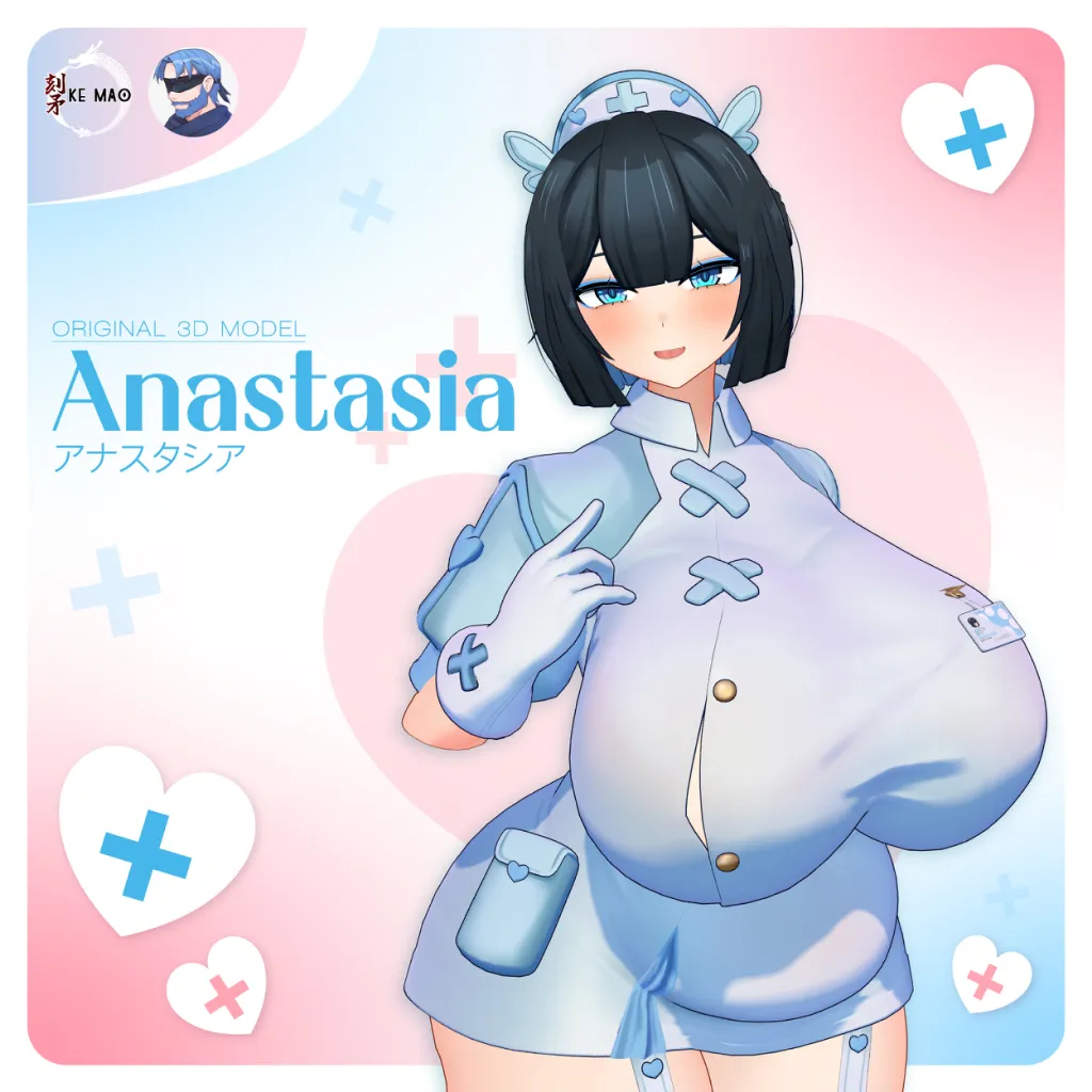 ANASTASIA Thicc Avatar [VRChat/Vtuber] [ARKit Face Tracking compatible]
