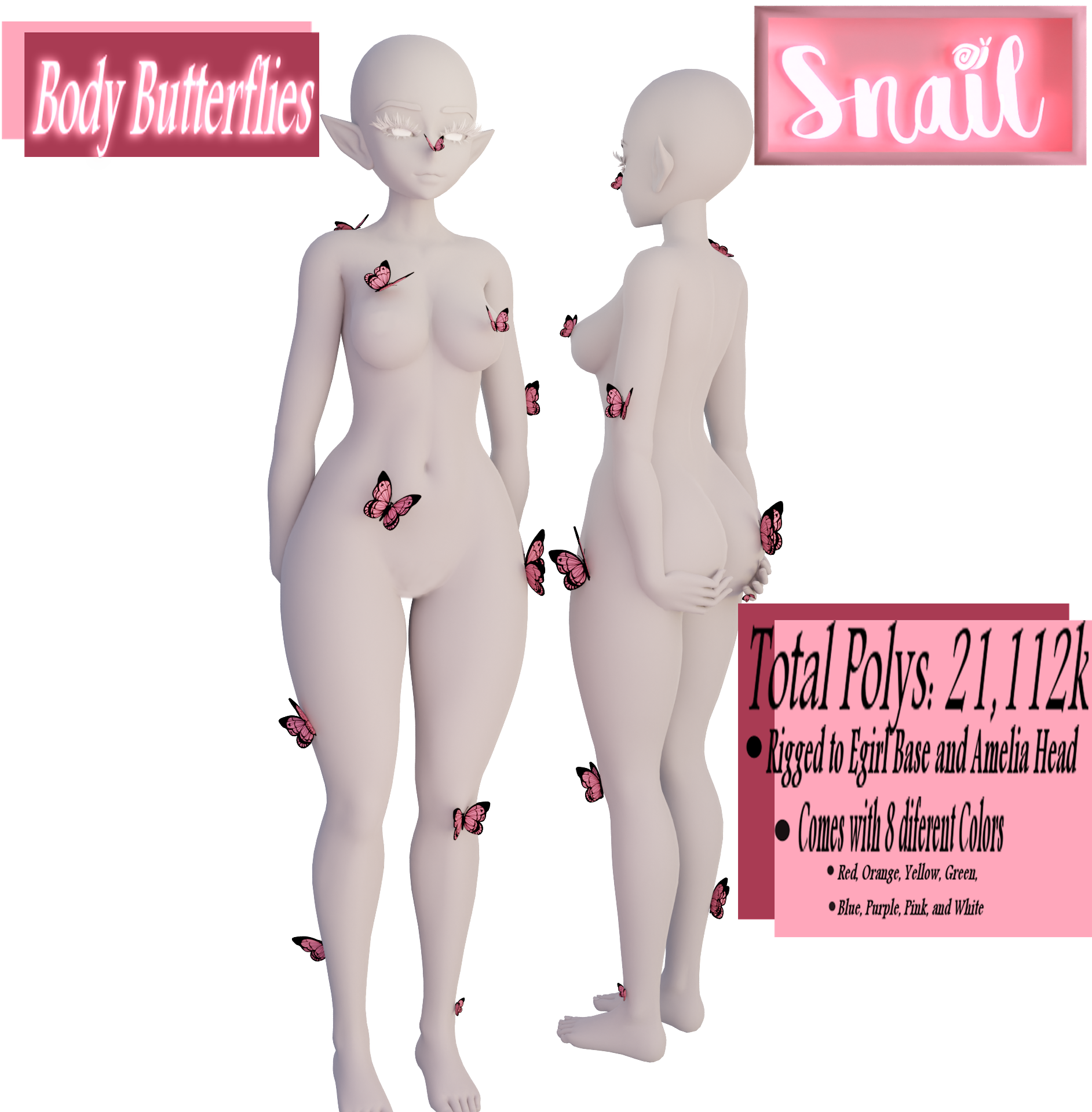 Body Butterflies