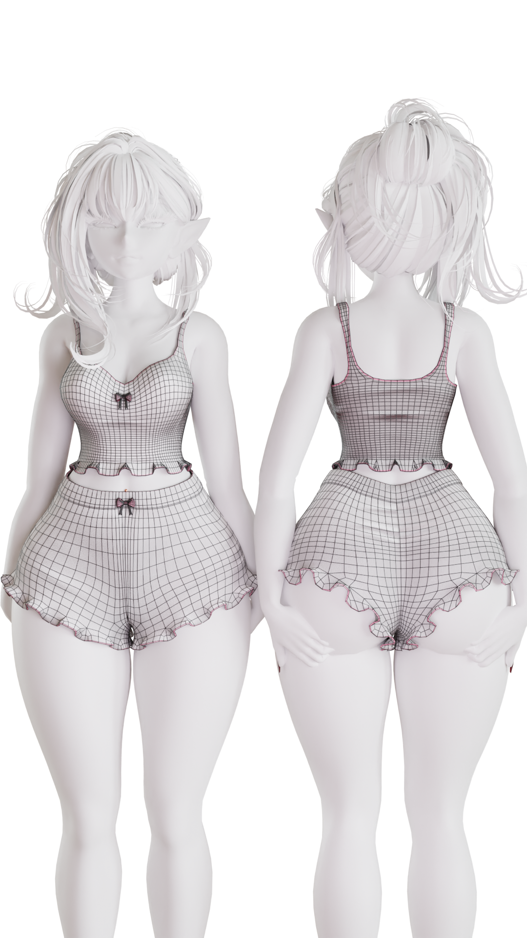 Frilly Pj Set