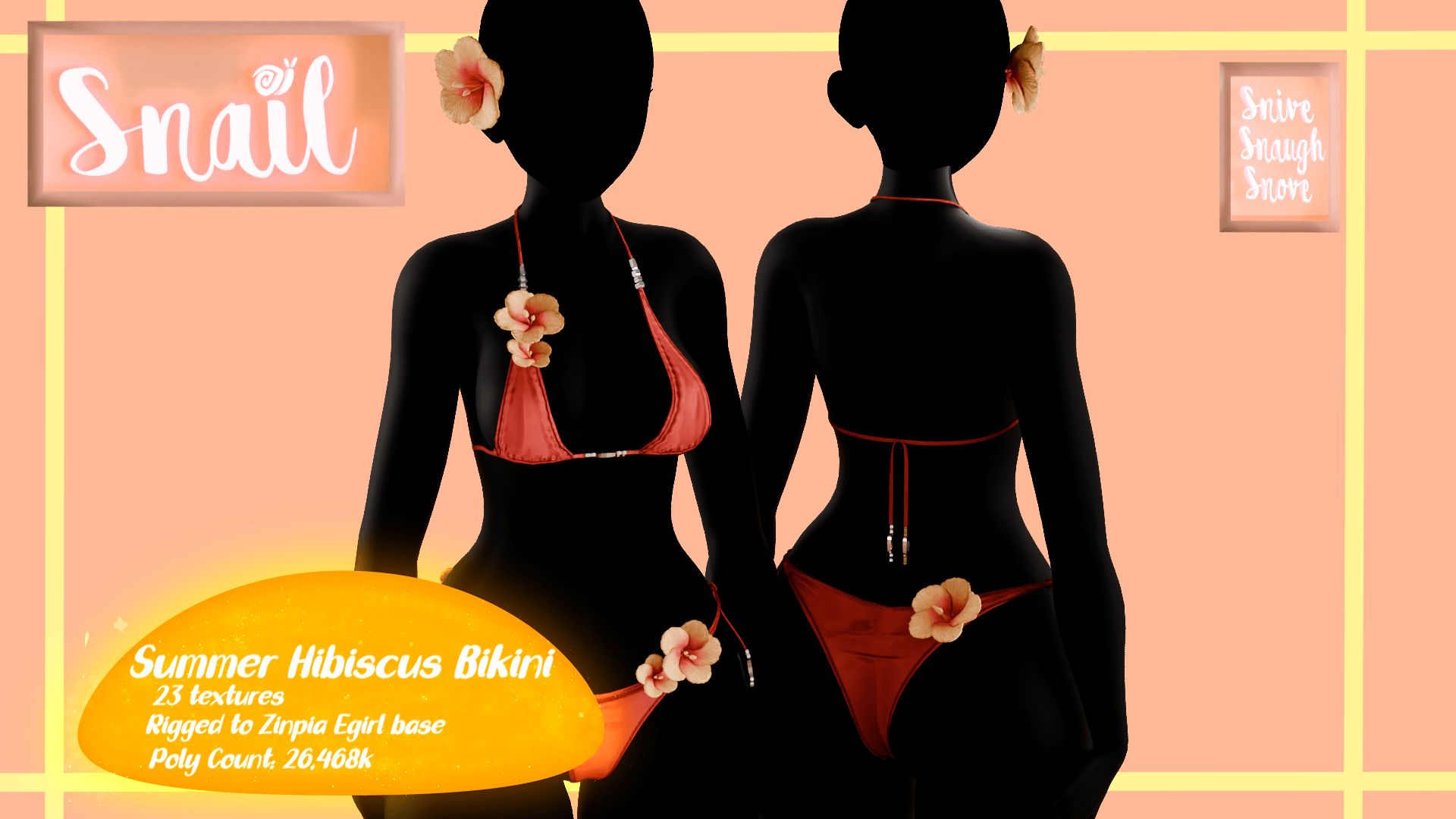 Summer Hibiscus Bikini