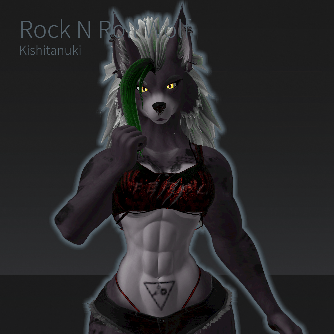Rock N Roll Wolf