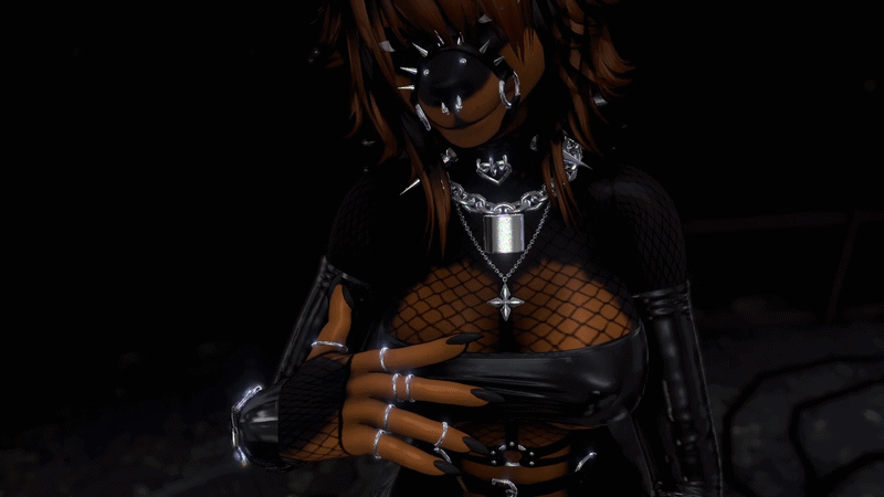 「 Sabrina - Doberman/Huskey Furry」 ♡ PC/Quest/Facetracking