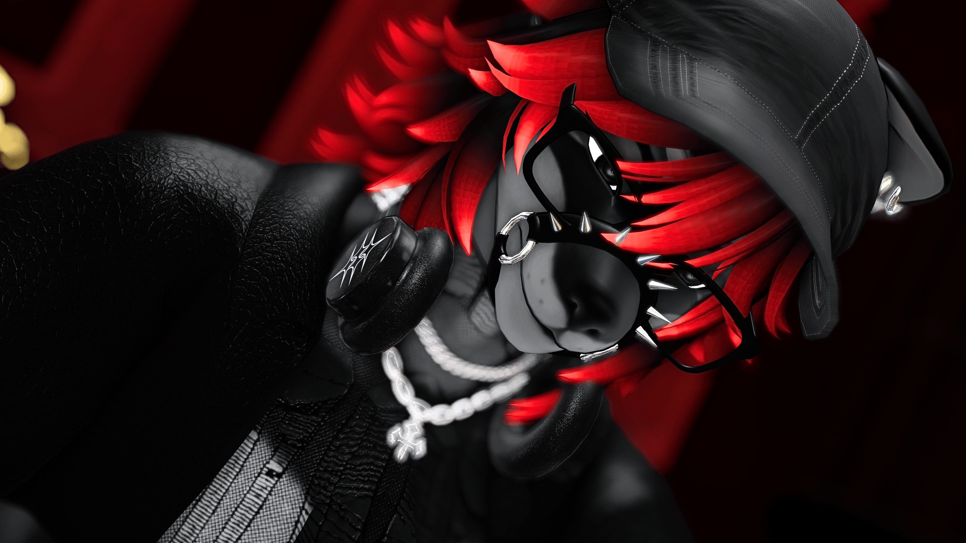 「 Rex - Doberman/Huskey Furry」 ♡ PC/Quest/Facetracking