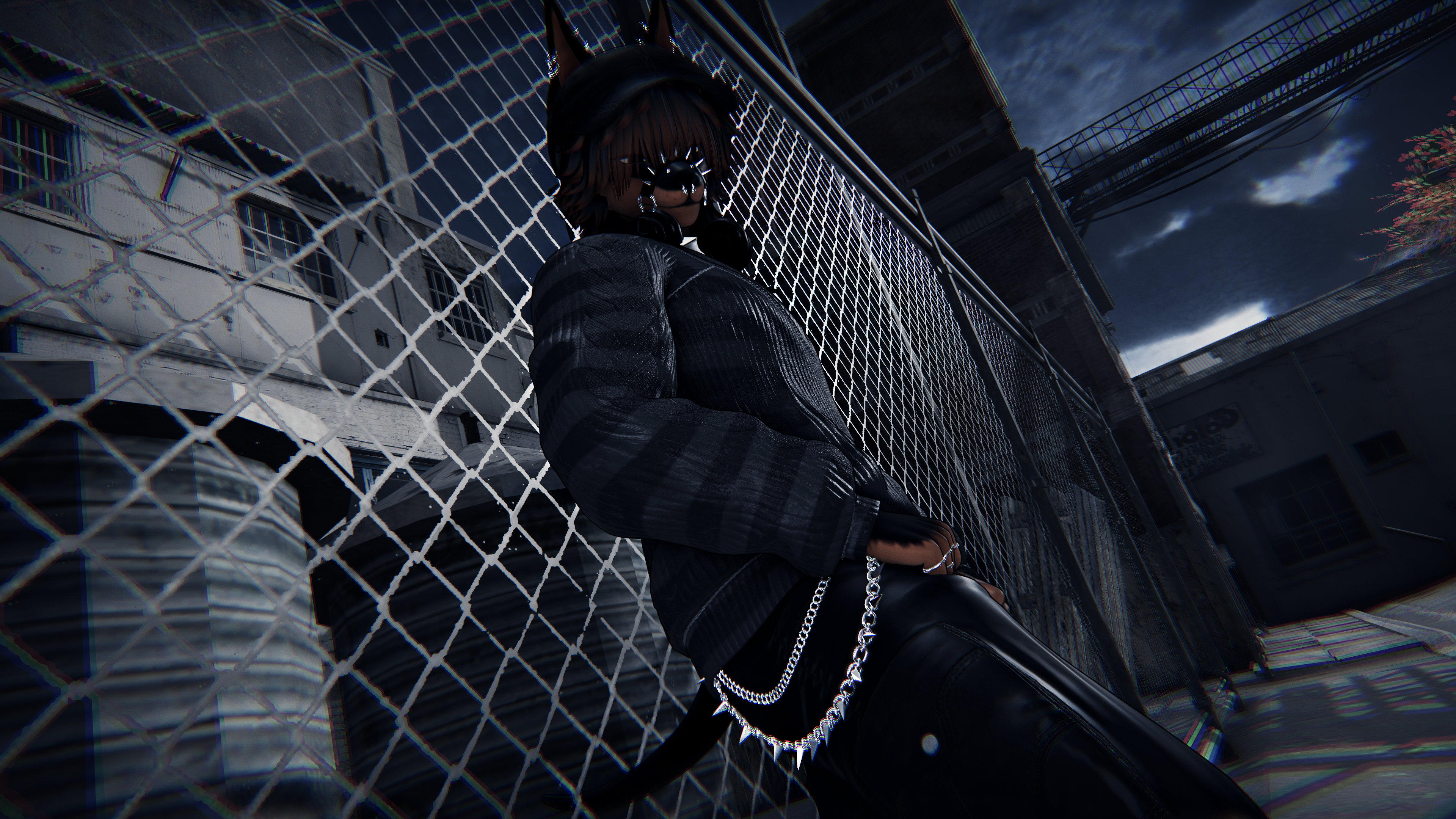 「 Rex - Doberman/Huskey Furry」 ♡ PC/Quest/Facetracking