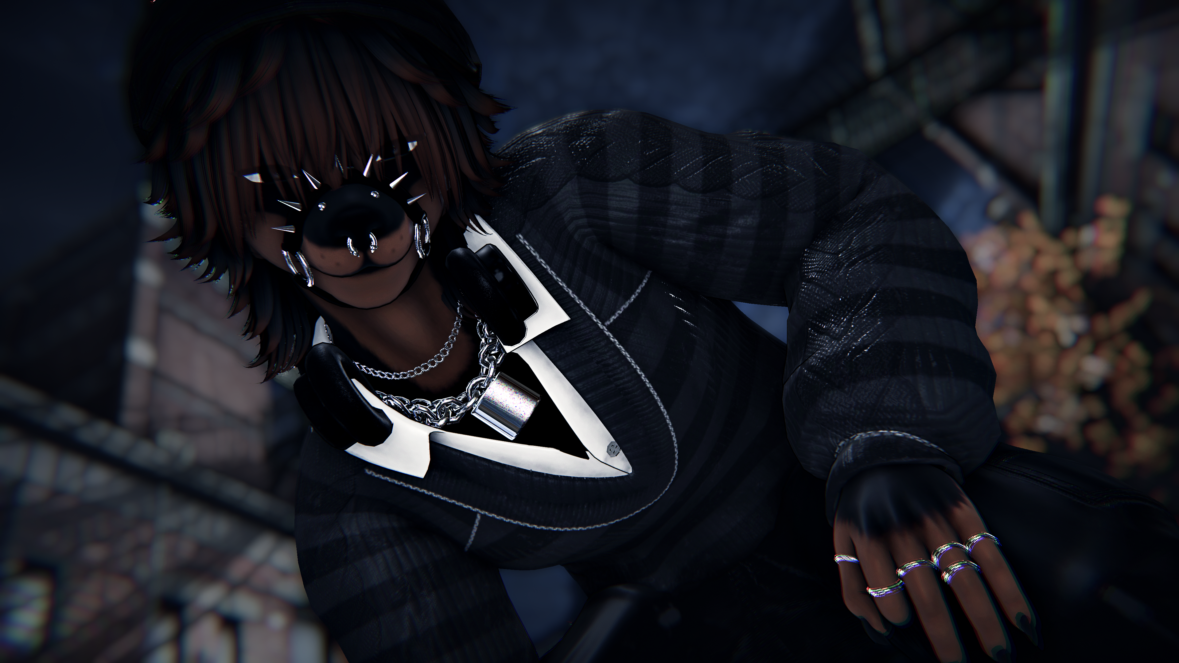 「 Rex - Doberman/Huskey Furry」 ♡ PC/Quest/Facetracking