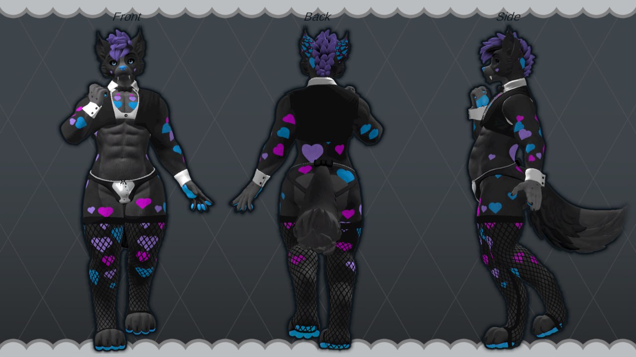 Winterpaw Canine (male) - Heart Dalmation