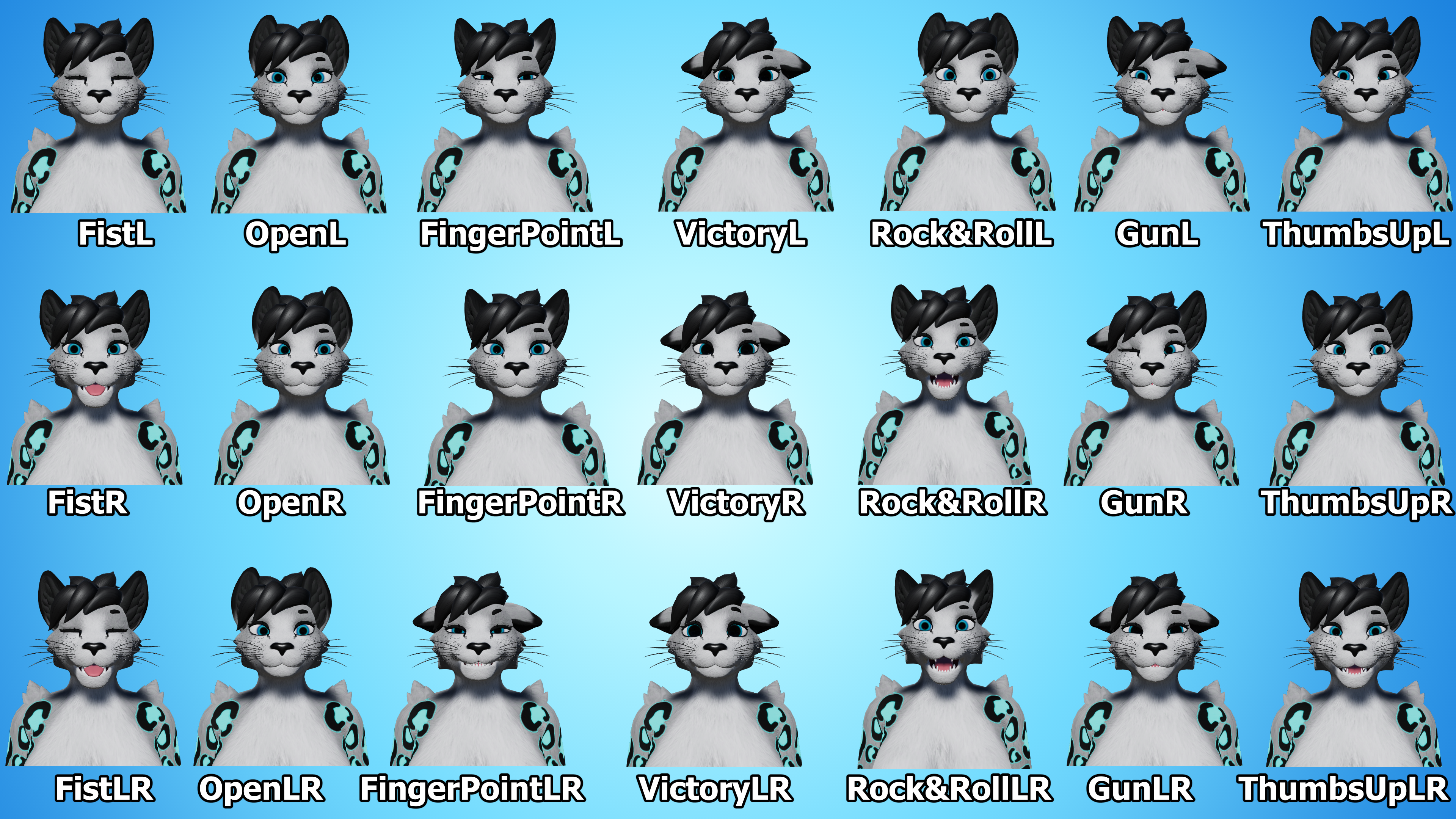 Pantheris Fem VRC Avatar (PC + Quest)