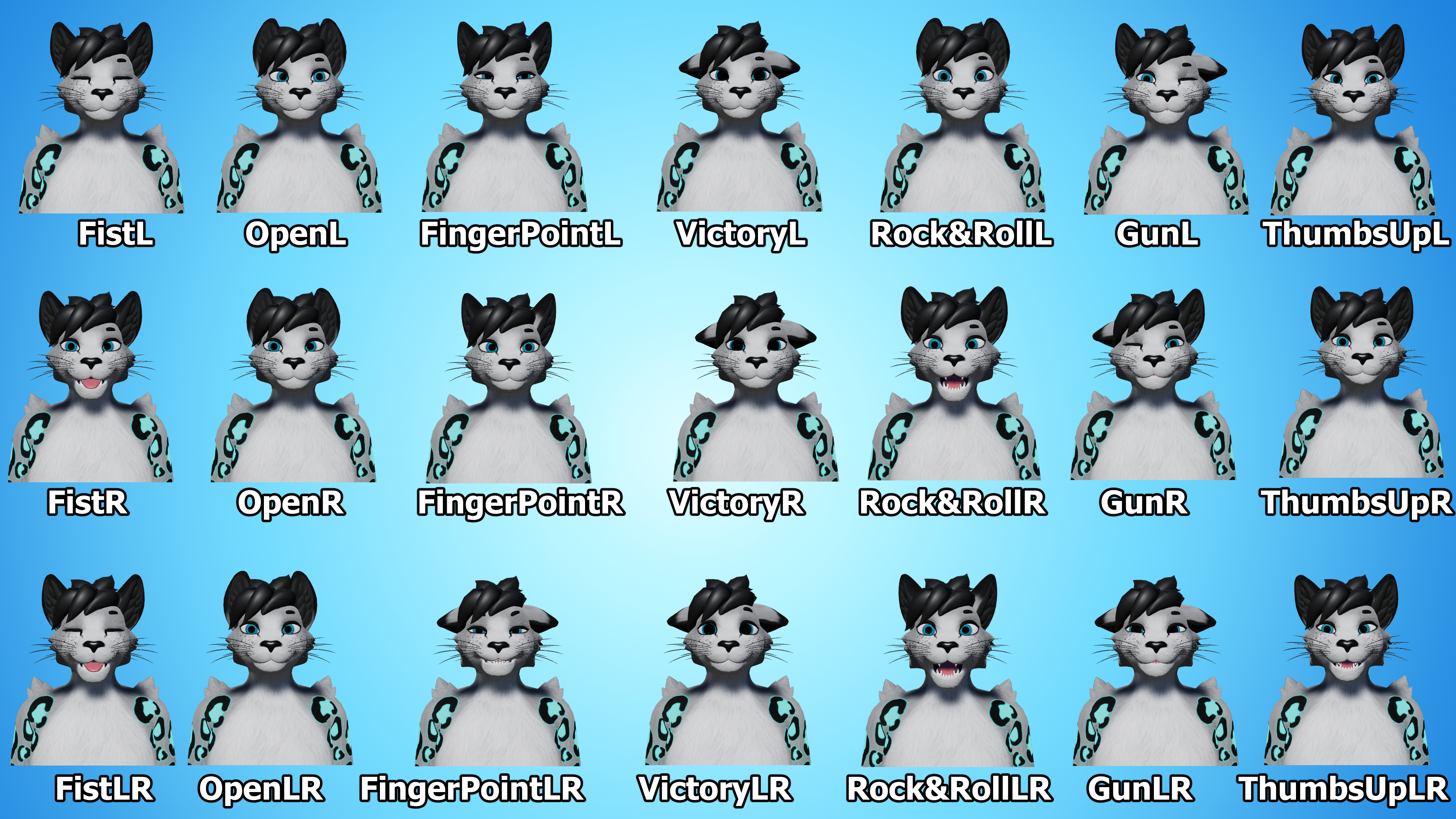 Pantheris Masc VRC Avatar (PC + Quest)