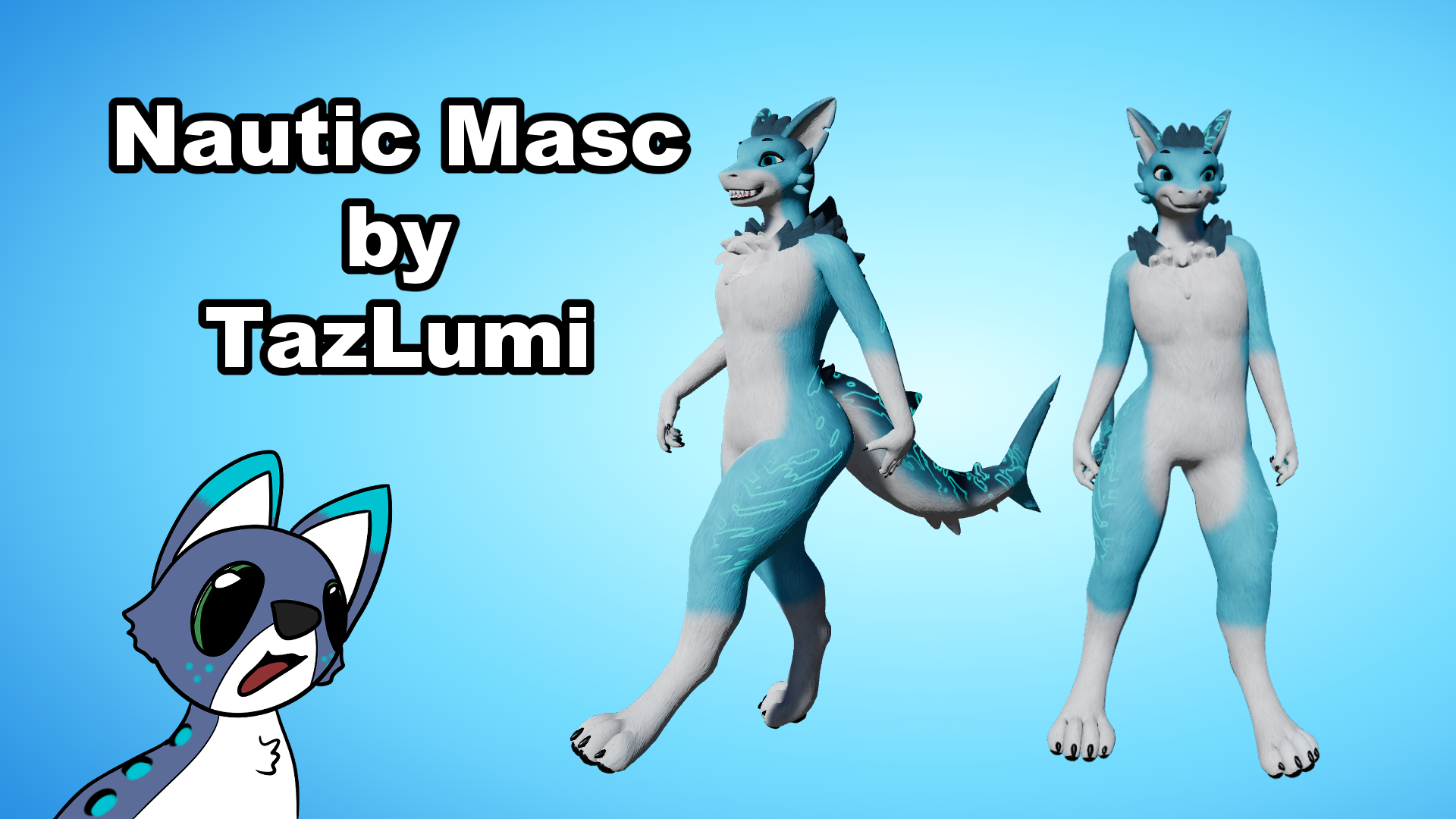 Nautic Masc VRC Avatar (PC + Quest)