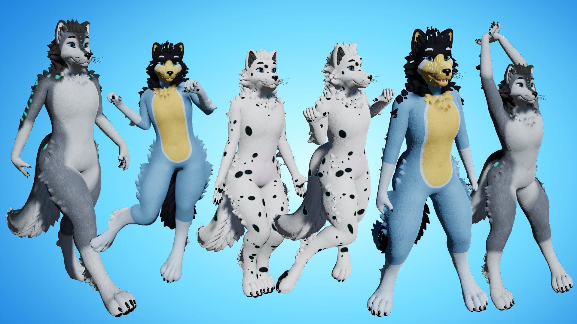 Fenris Masc VRC Avatar (PC + Quest)