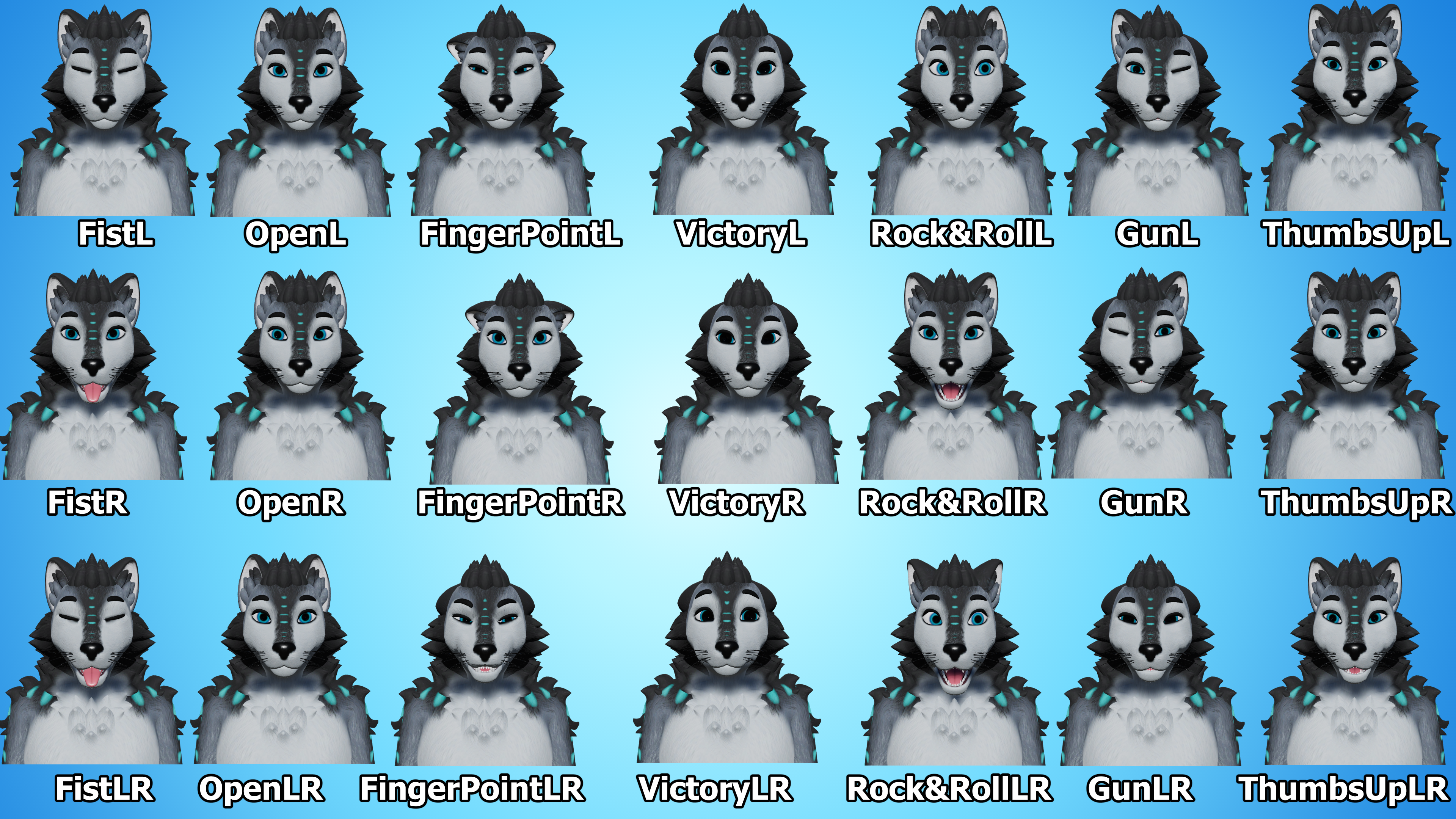 Fenris Masc VRC Avatar (PC + Quest)
