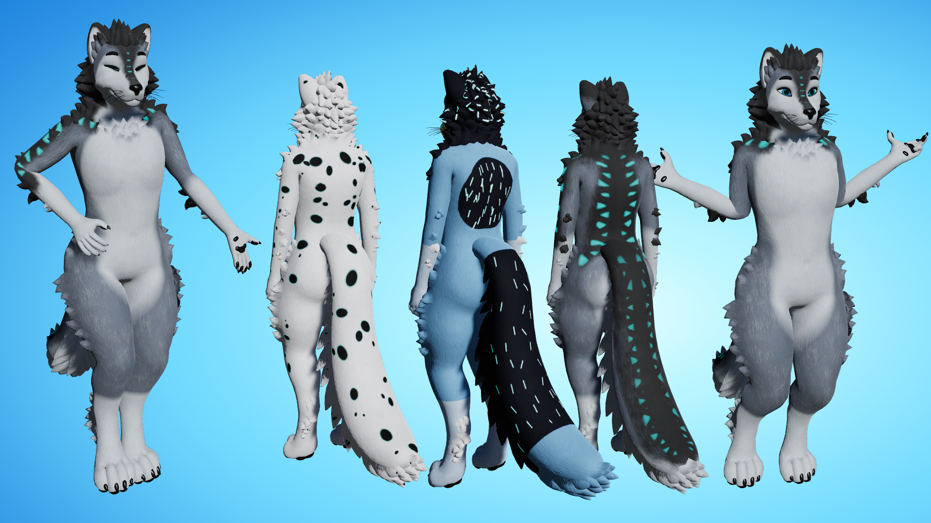 Fenris Masc VRC Avatar (PC + Quest)