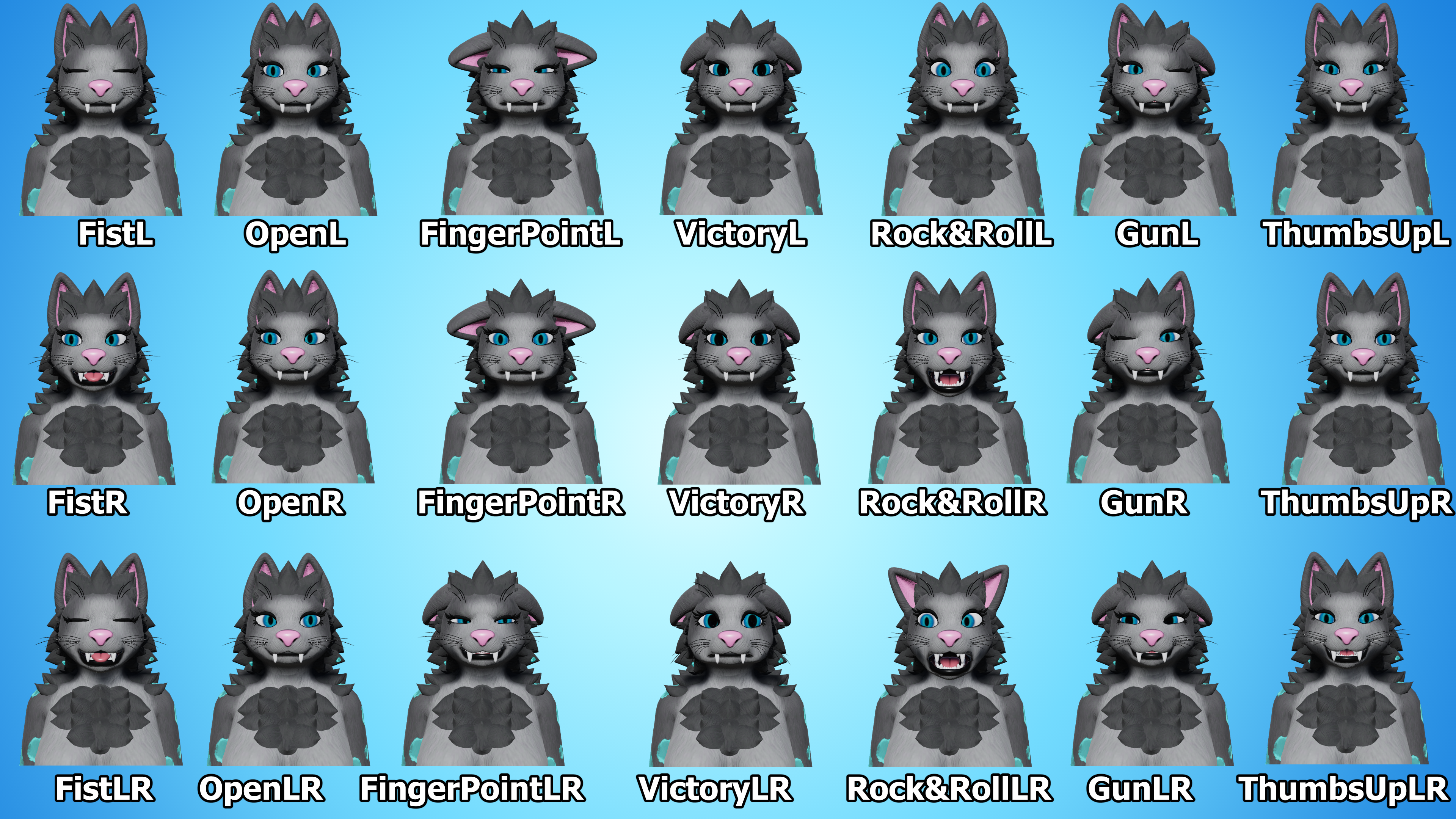 Velkitty Fem VRC Avatar (PC + Quest)