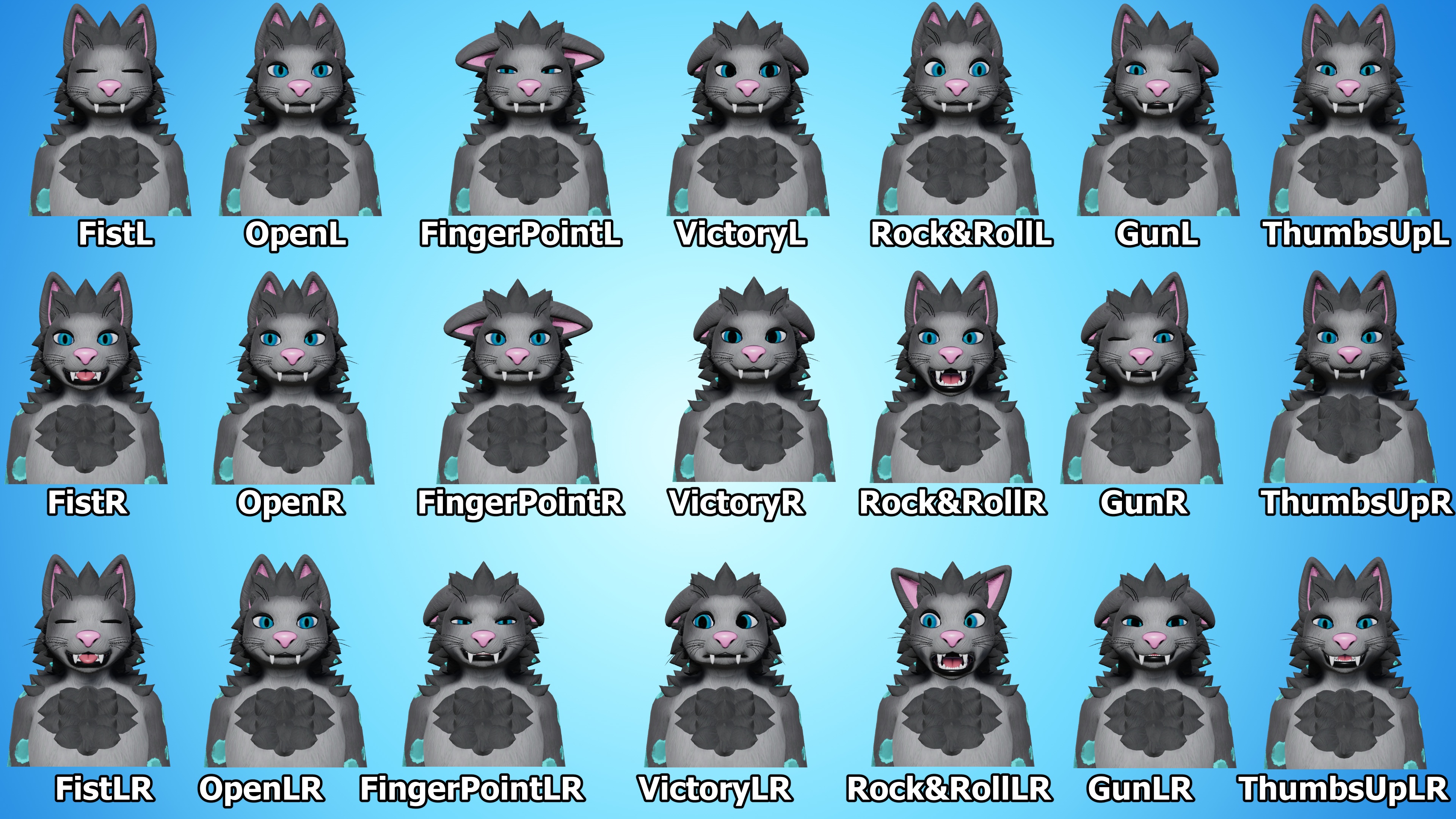 Velkitty Masc VRC Avatar (PC + Quest)