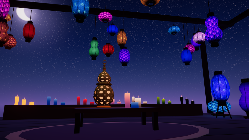 Candles & Lanterns — Prop Pack for VRChat Worlds (PC + Quest)