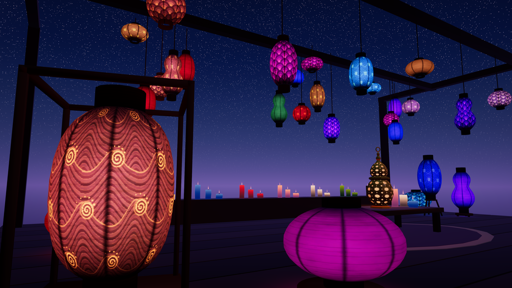 Candles & Lanterns — Prop Pack for VRChat Worlds (PC + Quest)