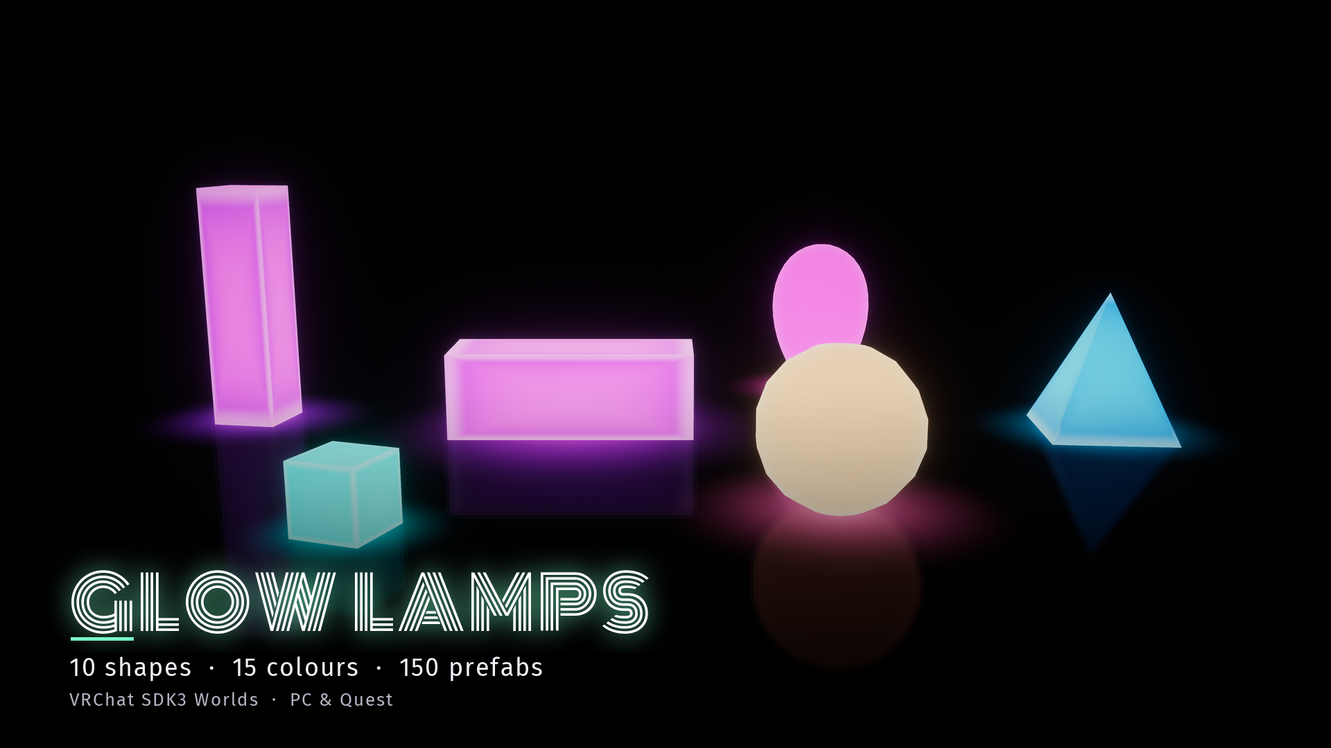 Glow Lamps (audiolink + fake light)