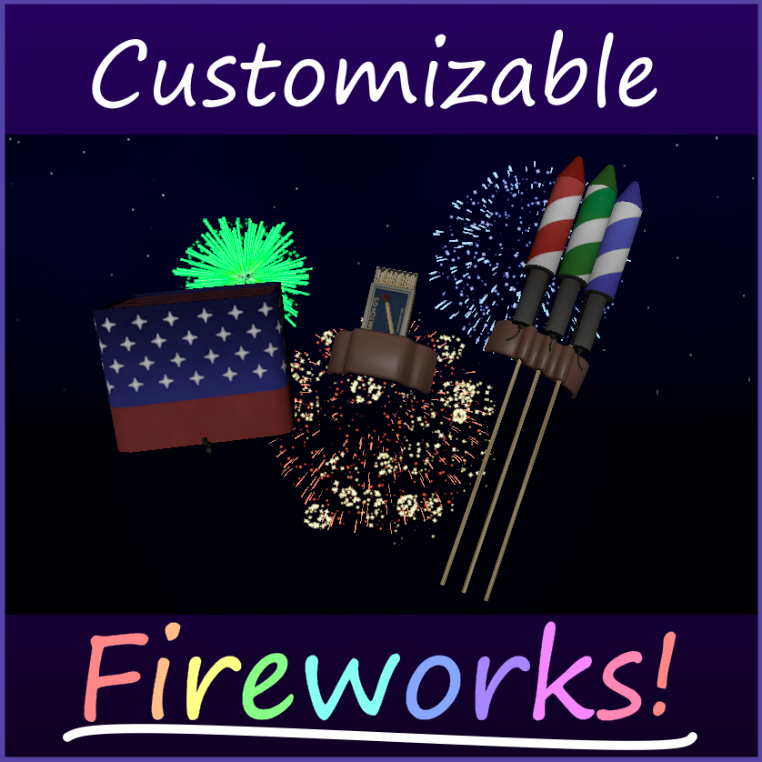 Customizable Fireworks