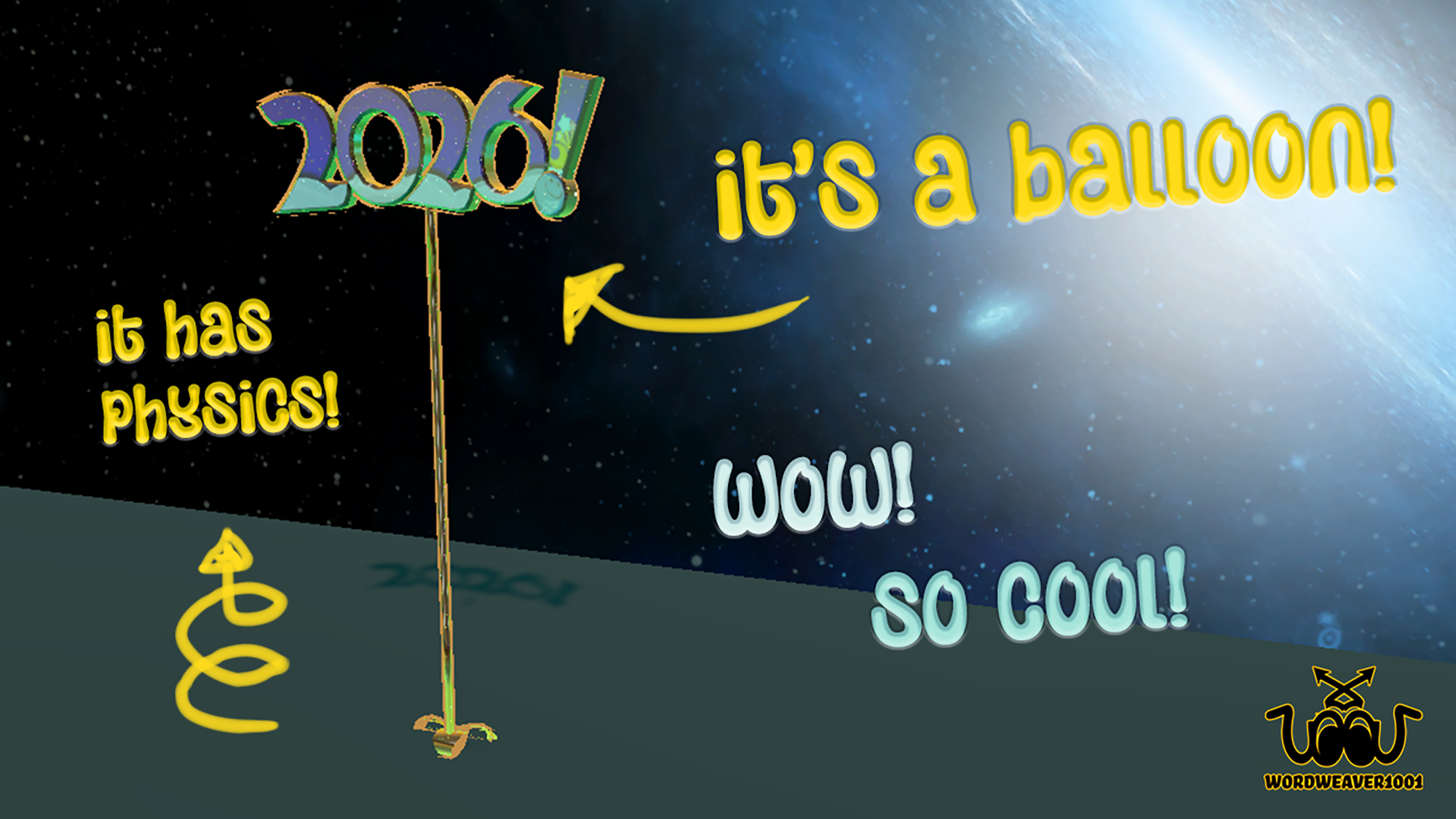 New Years 2026 Balloon