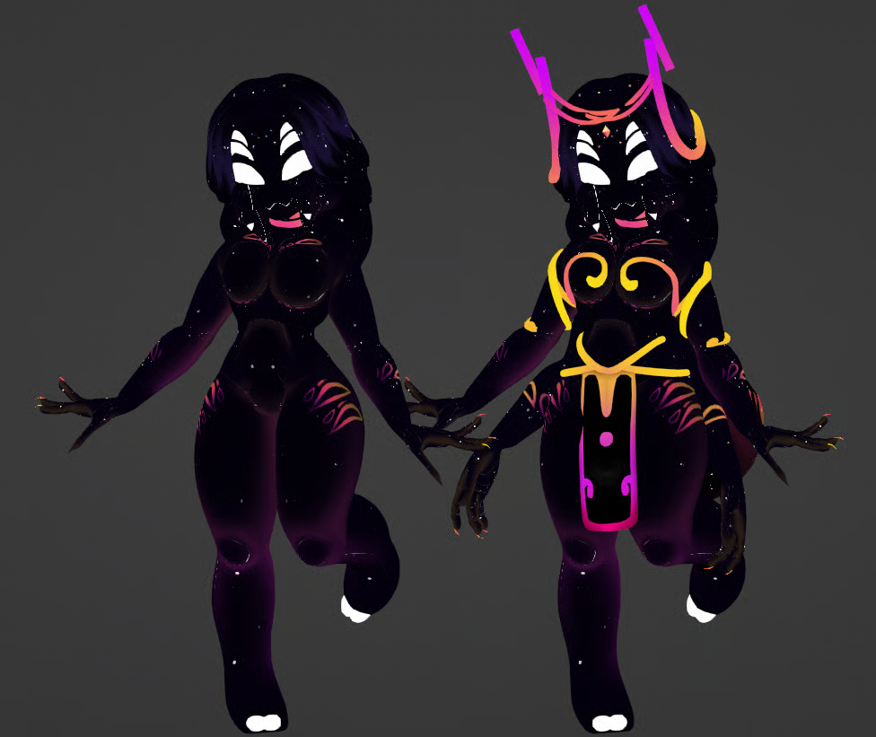 ♡ a c r i d ♡ (SFW SCRATCH MODEL PC/QUEST)