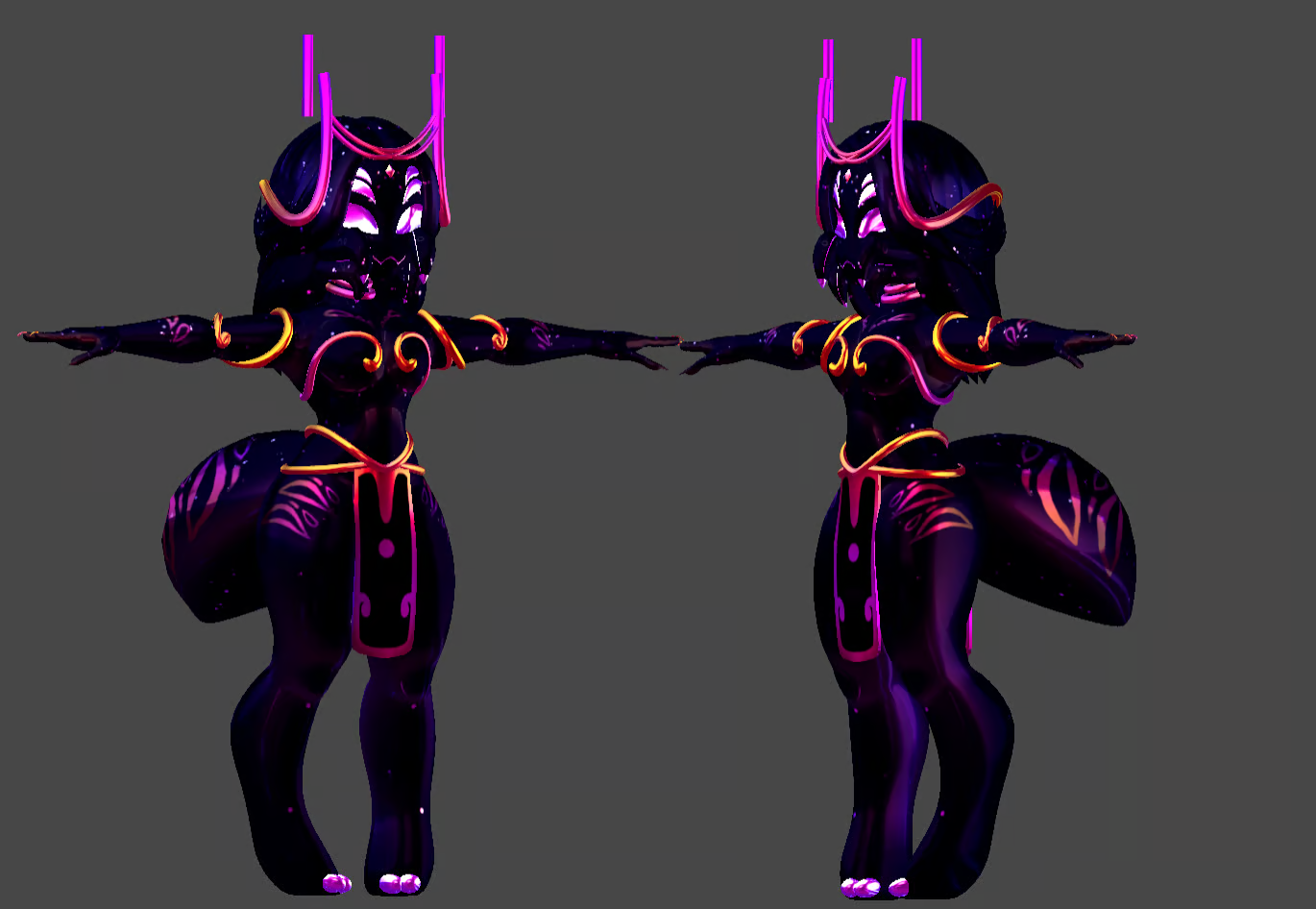 ♡ a c r i d ♡ (SFW SCRATCH MODEL PC/QUEST)