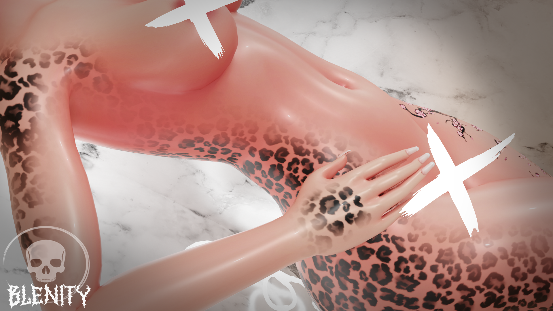 Sakura Leopard Texture RP Base