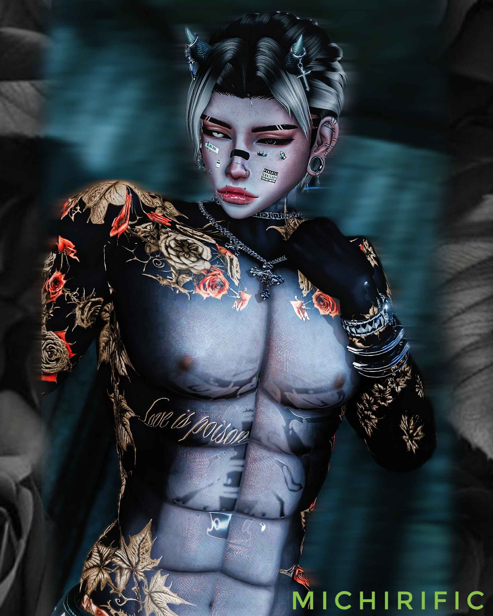 Love Poison Texture Couples VRBASE/AKII