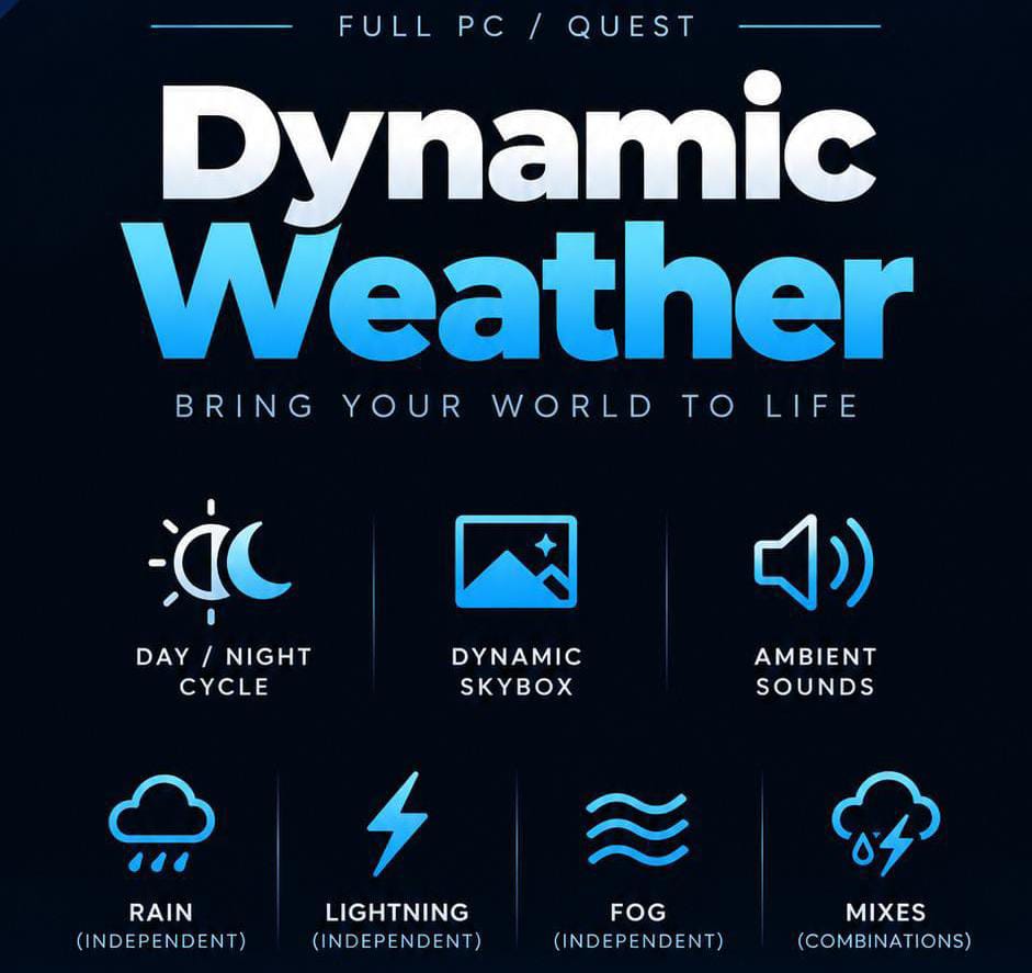 Dynamic Weather system VRchat