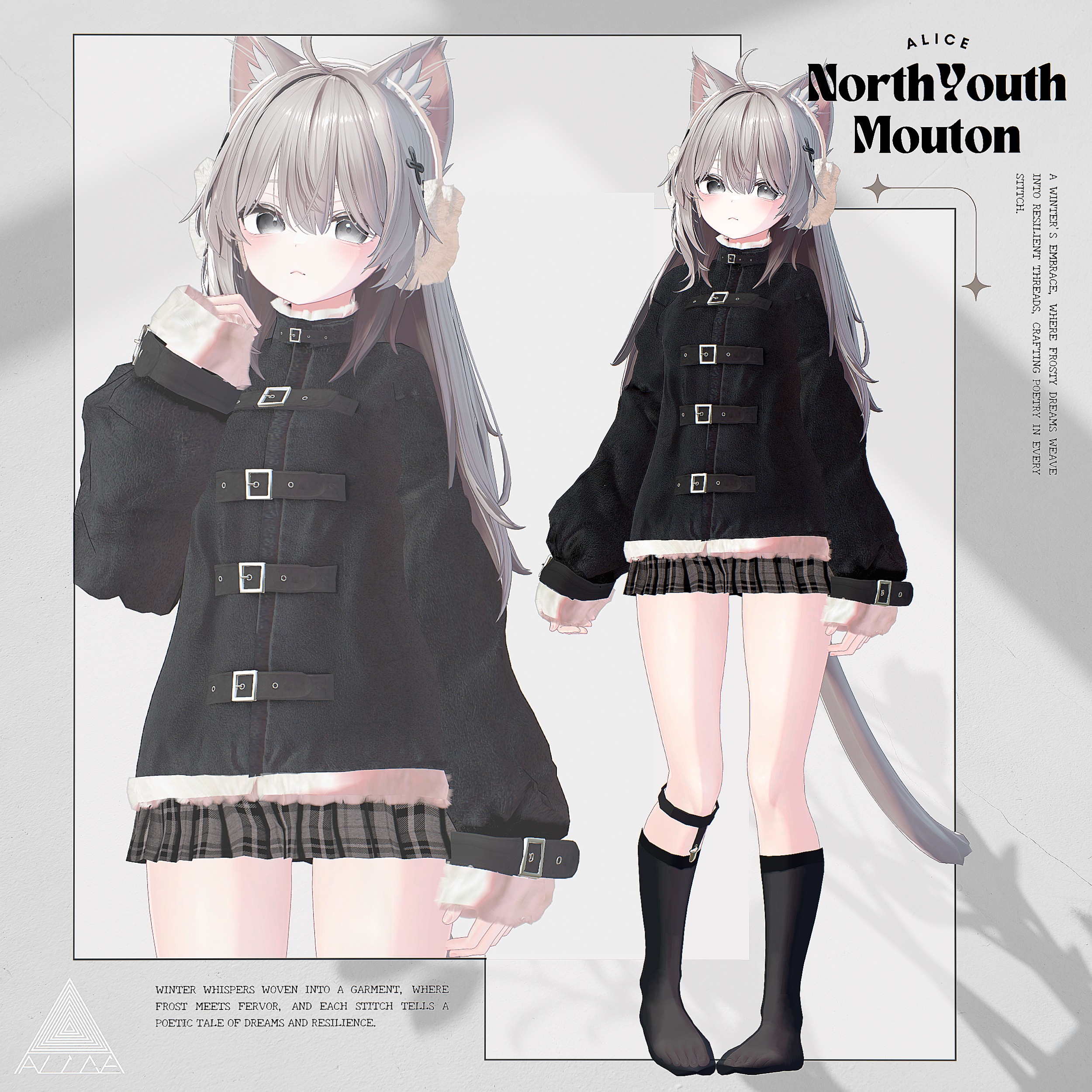 North Youth Mouton - VRChat Clothing