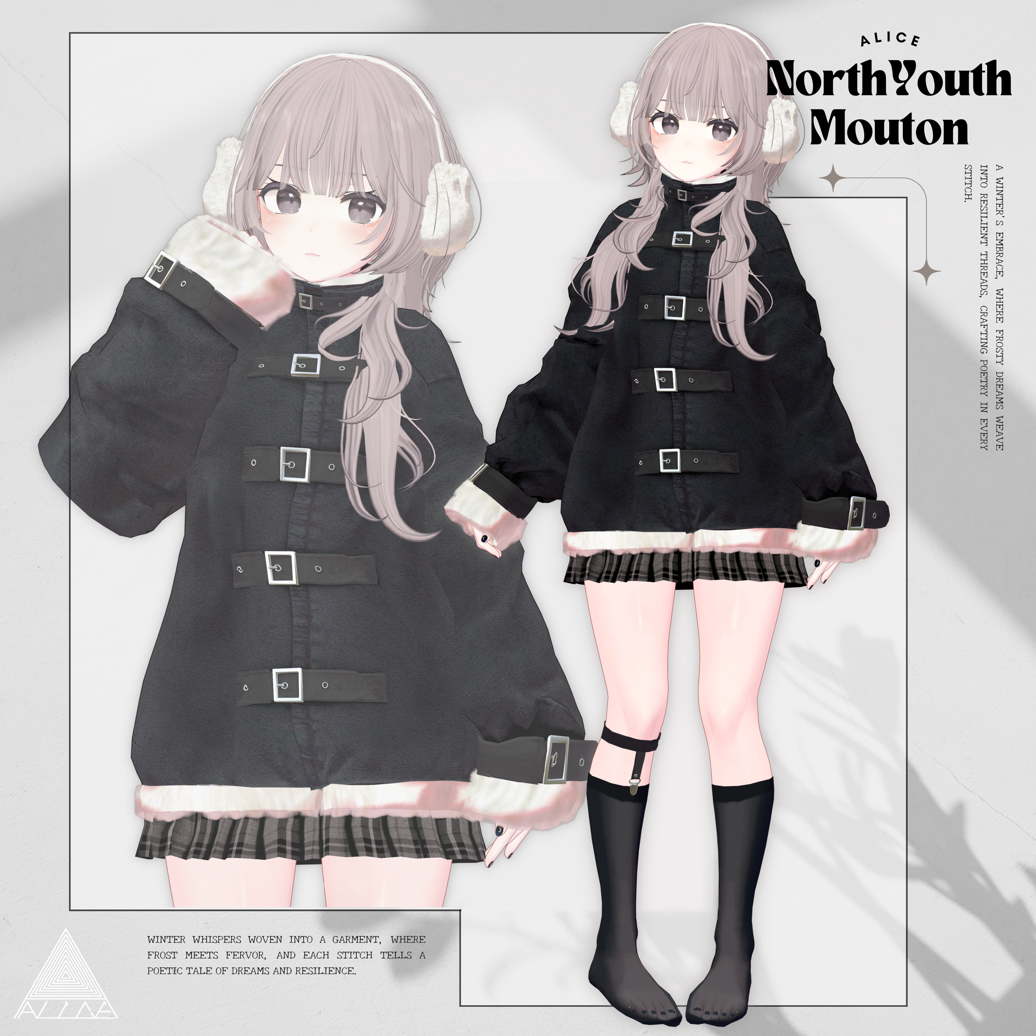 North Youth Mouton - VRChat Clothing
