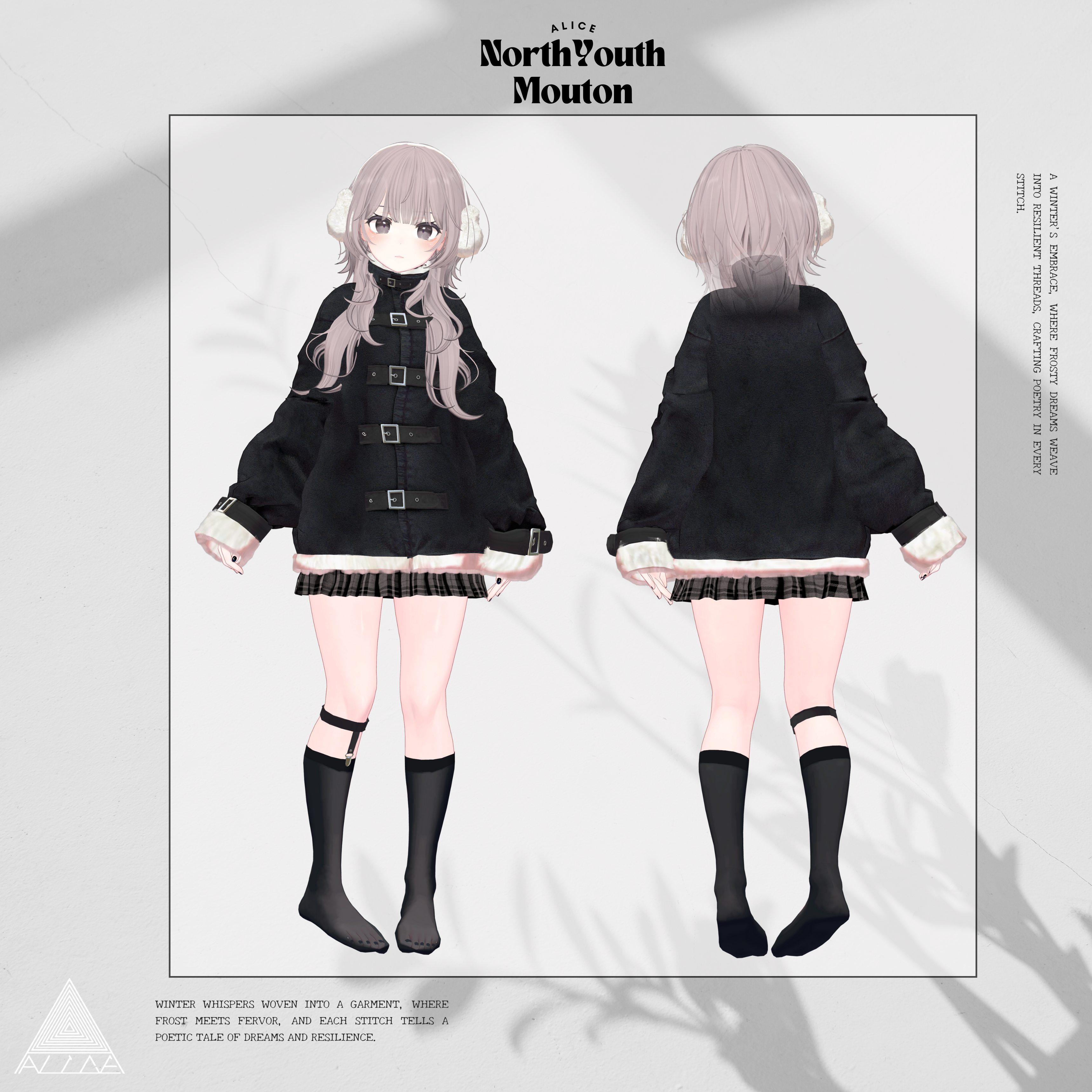 North Youth Mouton - VRChat Clothing