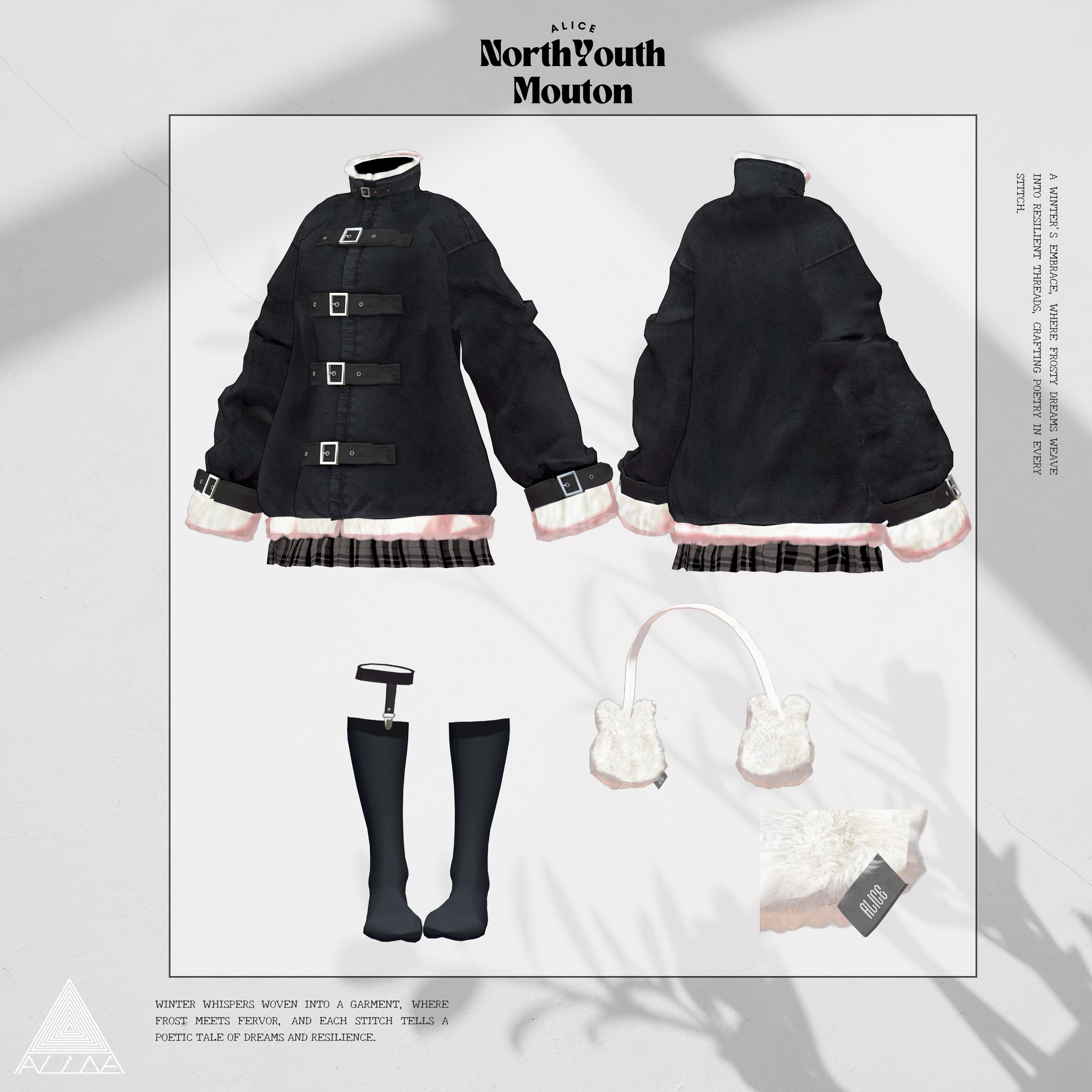 North Youth Mouton - VRChat Clothing