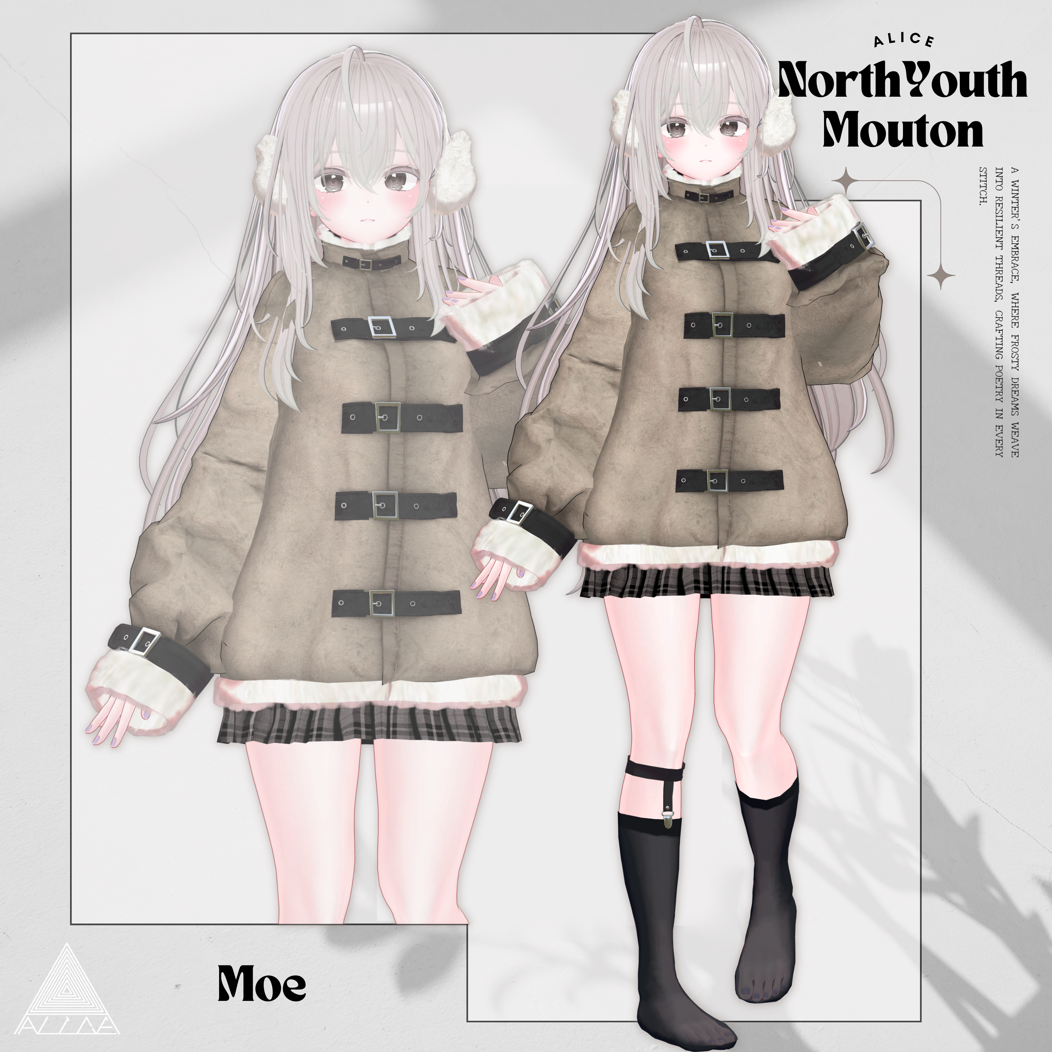 North Youth Mouton - VRChat Clothing