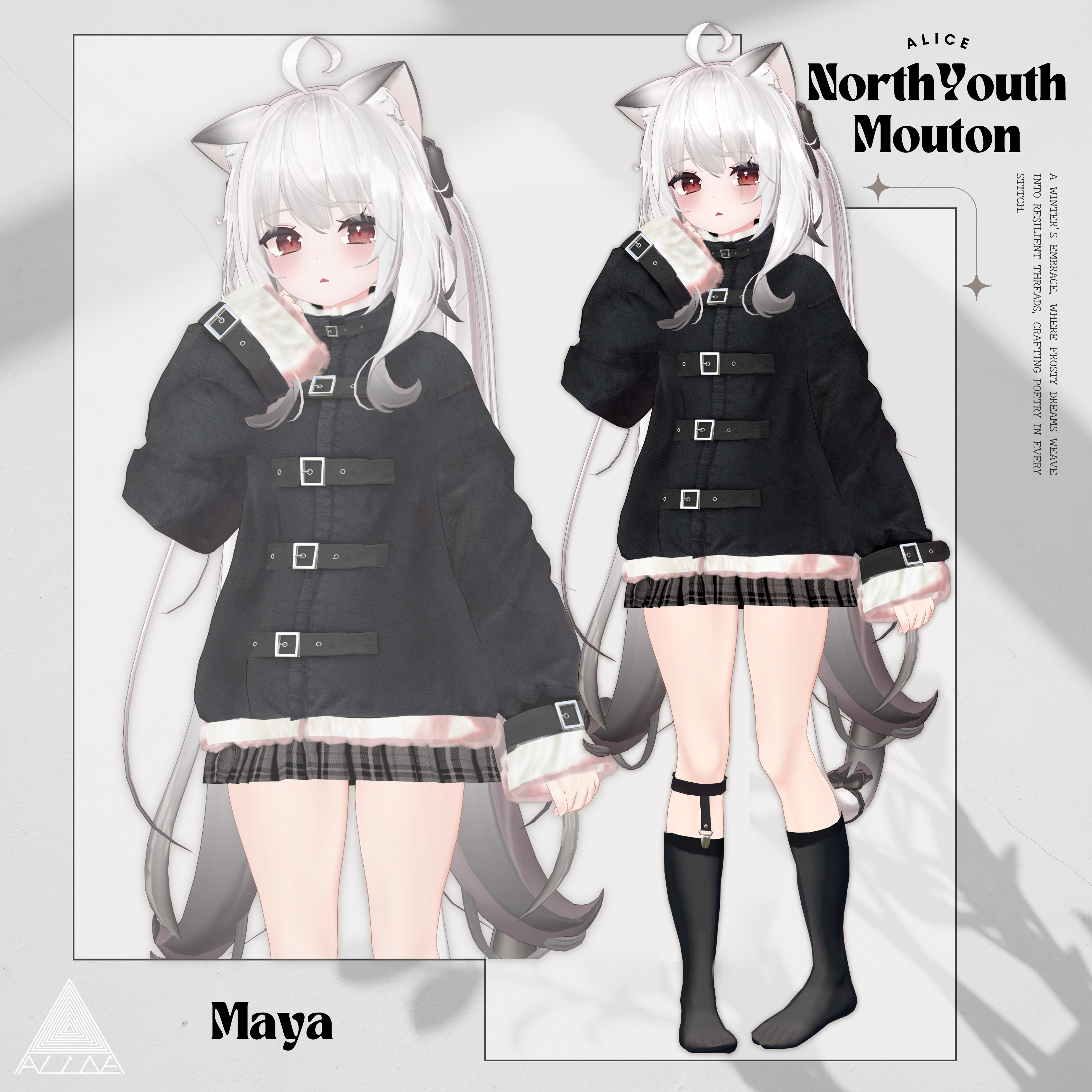 North Youth Mouton - VRChat Clothing