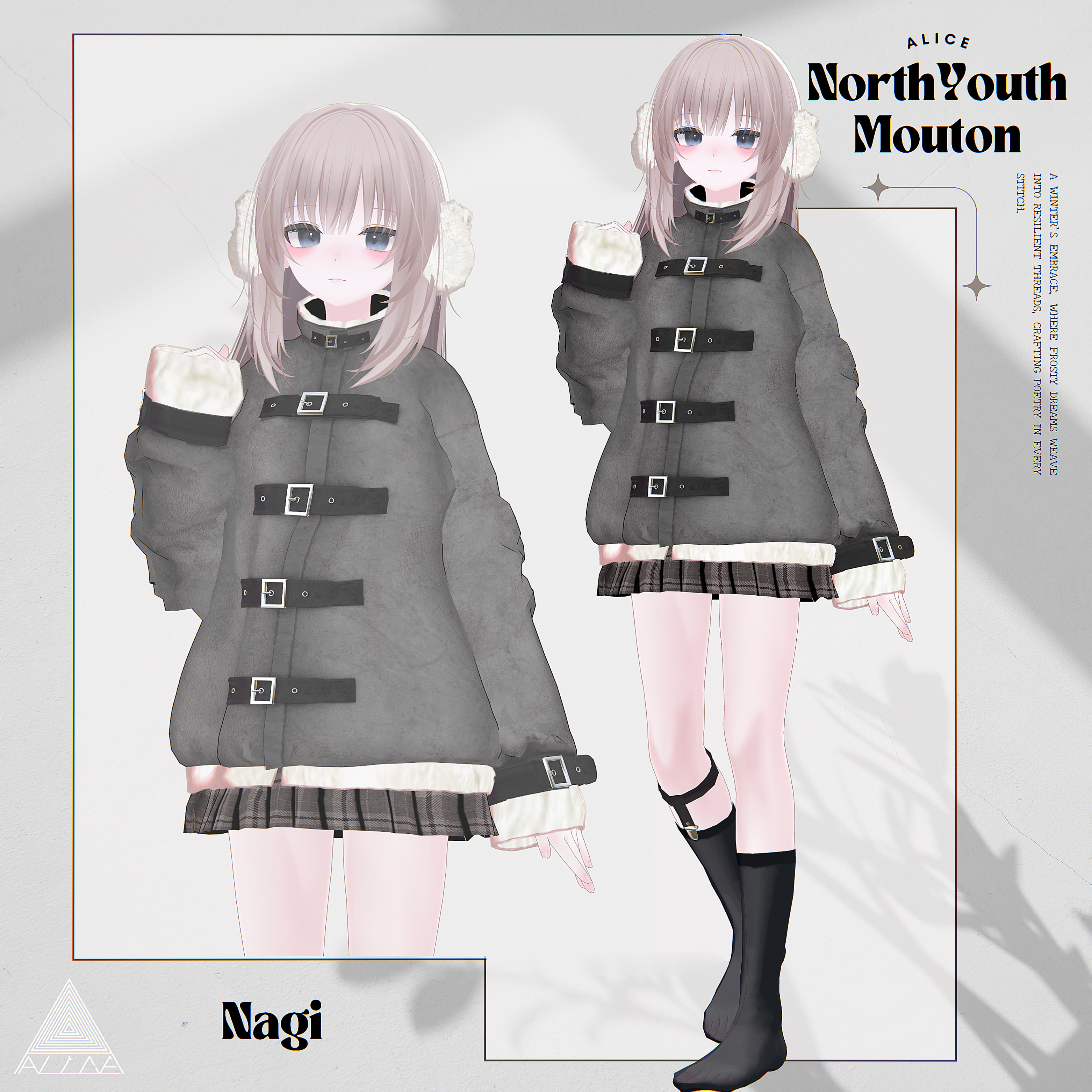 North Youth Mouton - VRChat Clothing