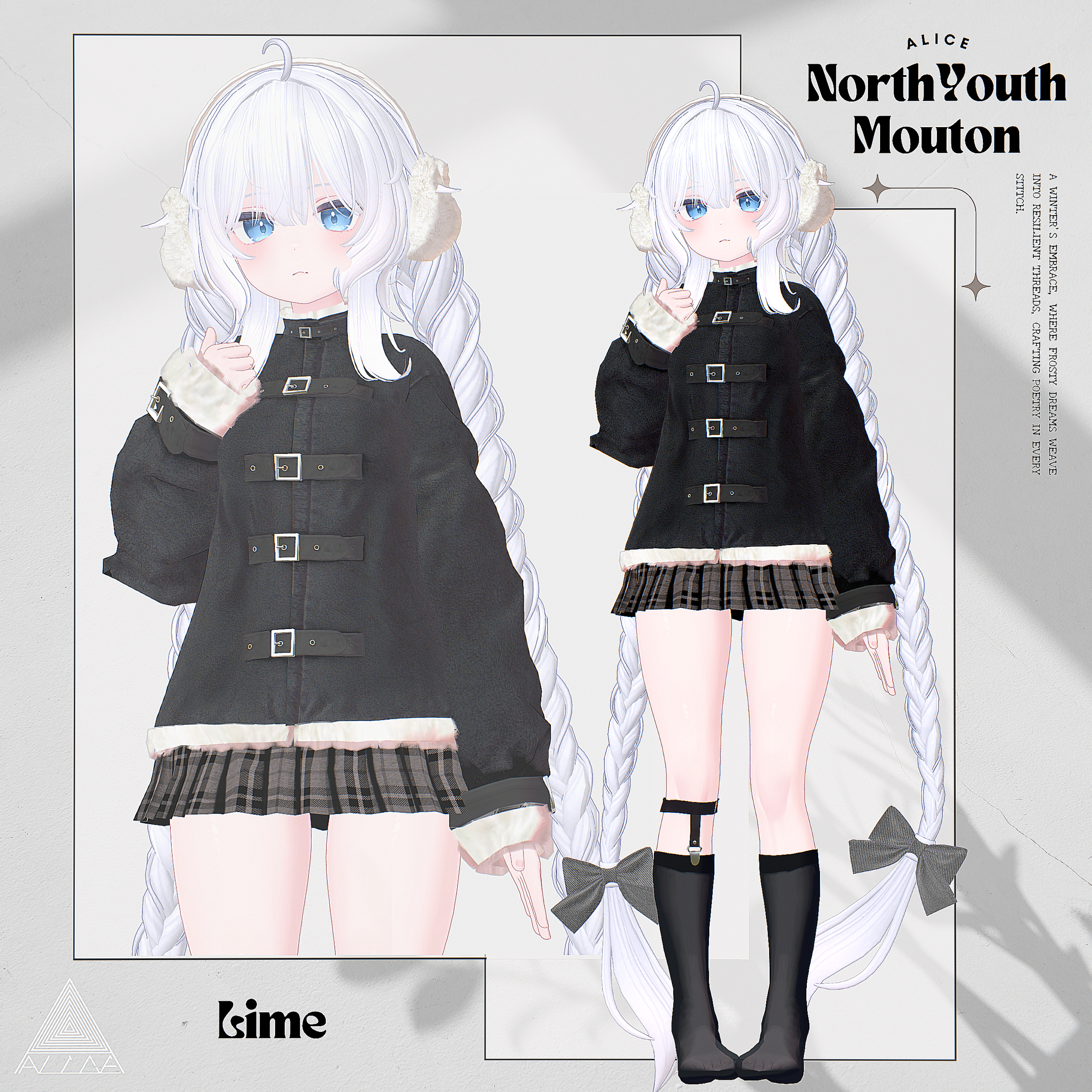North Youth Mouton - VRChat Clothing