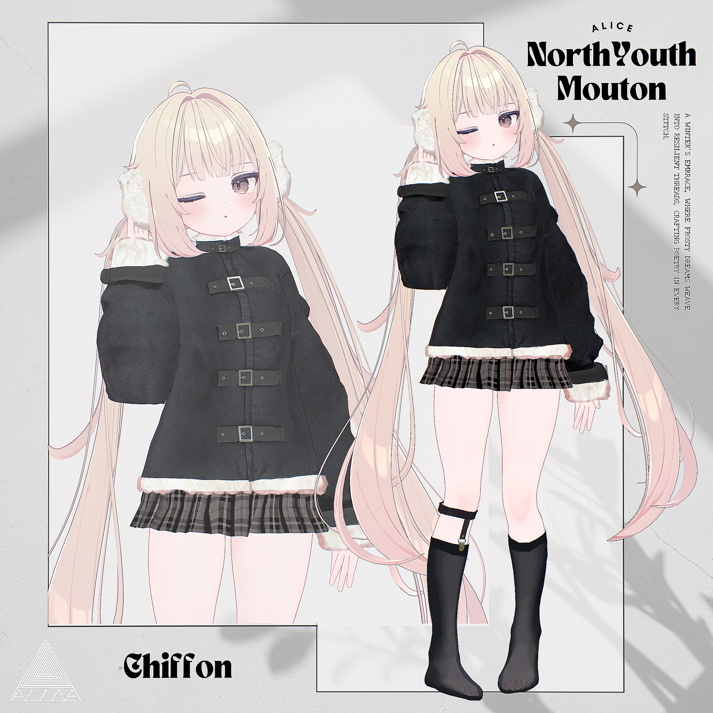North Youth Mouton - VRChat Clothing