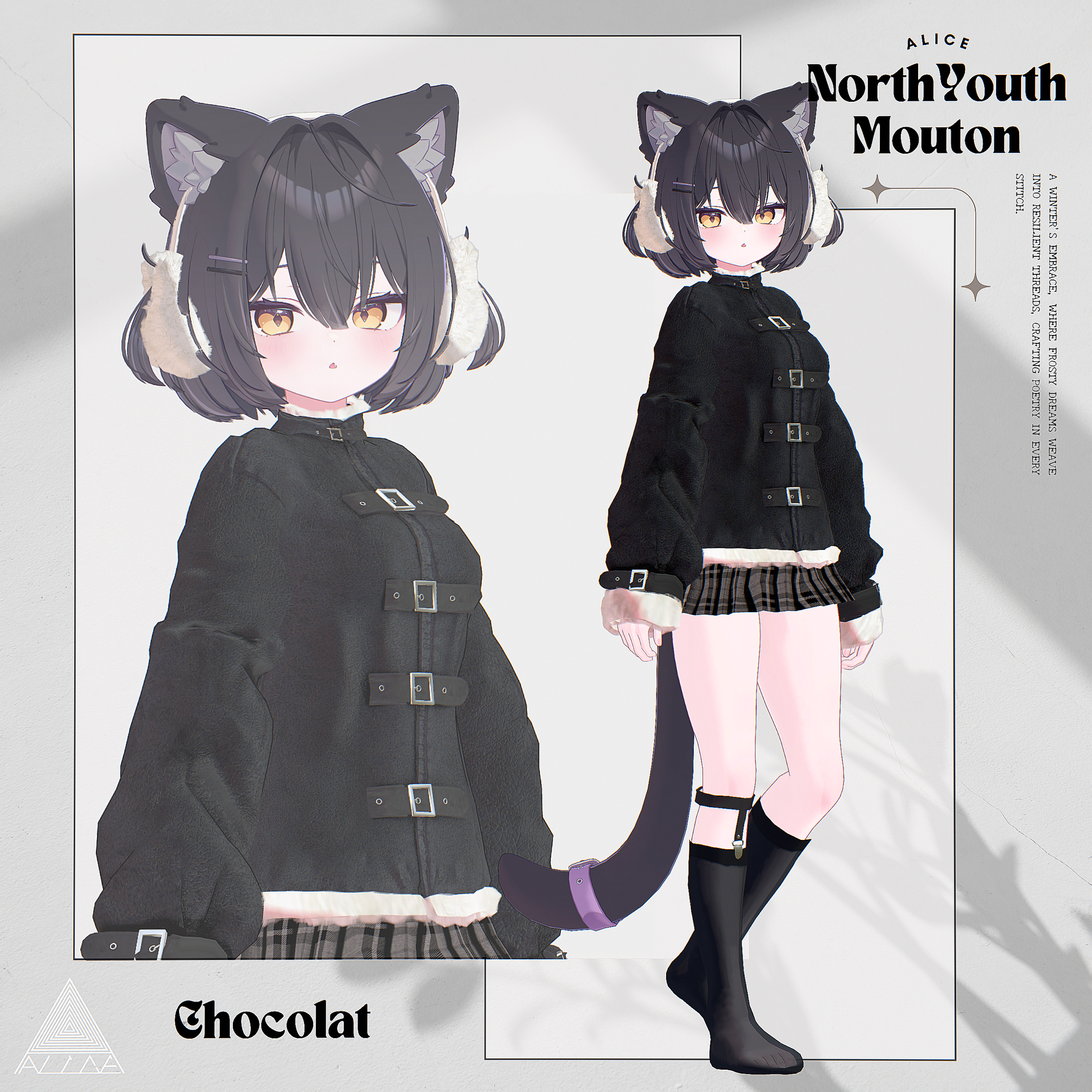 North Youth Mouton - VRChat Clothing