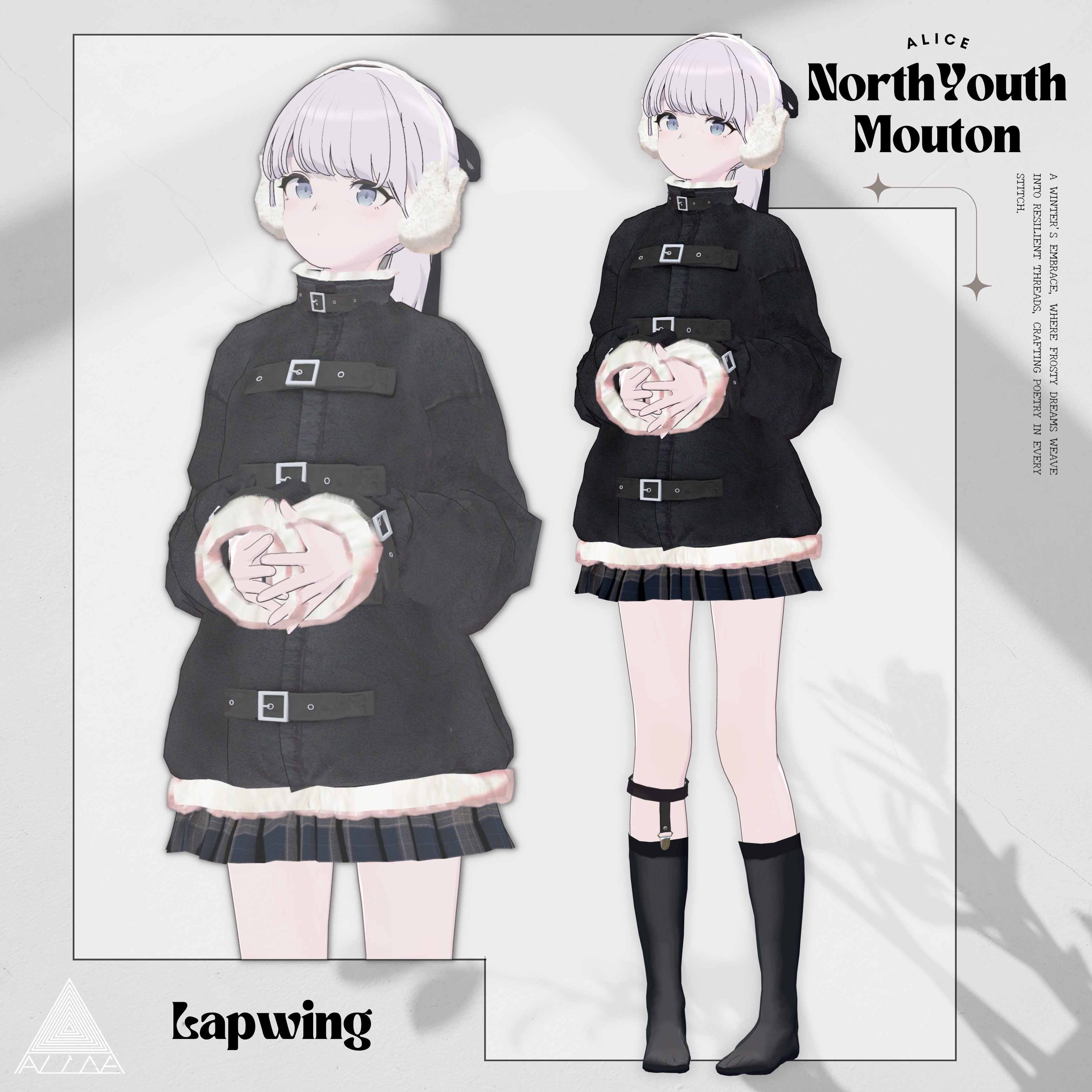 North Youth Mouton - VRChat Clothing