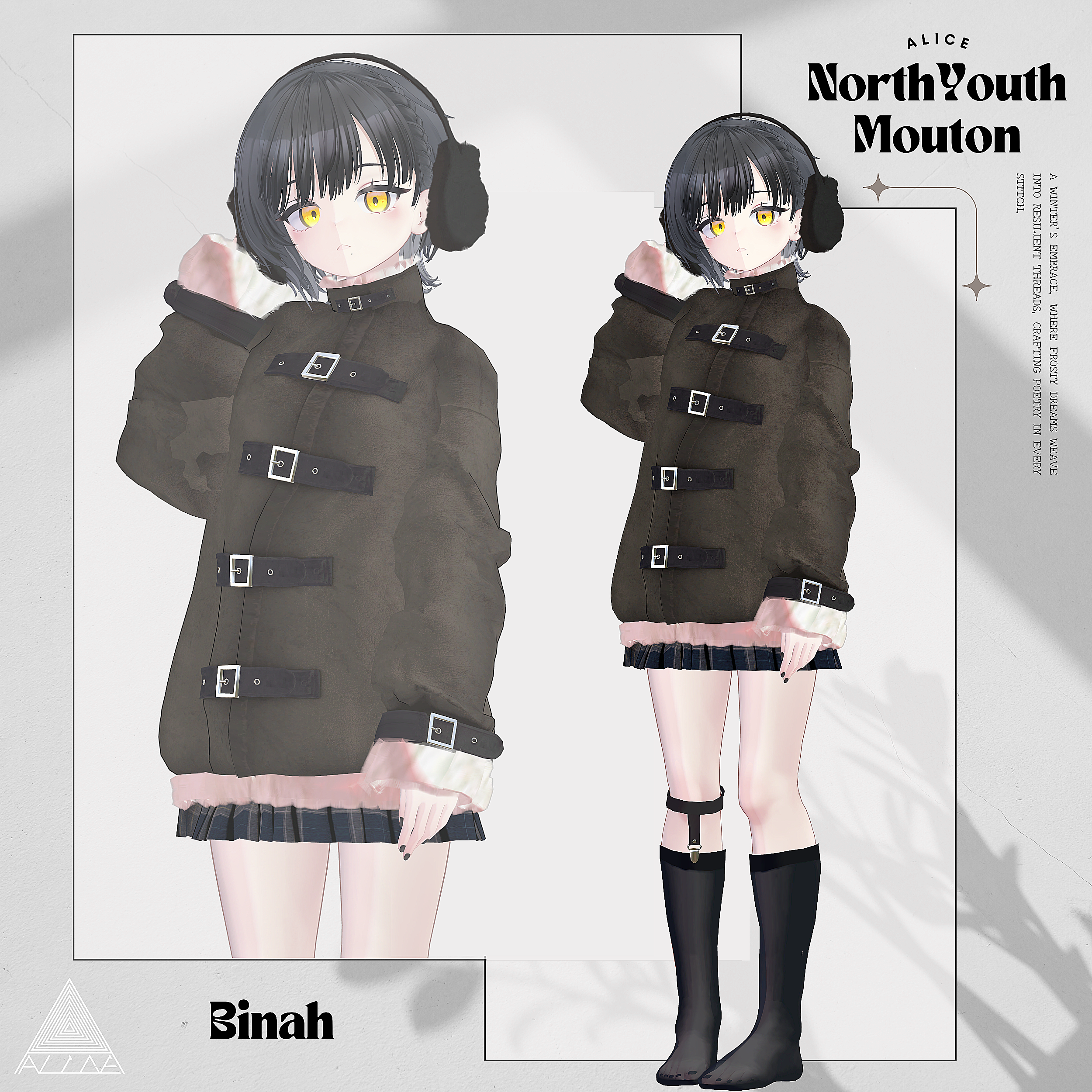 North Youth Mouton - VRChat Clothing