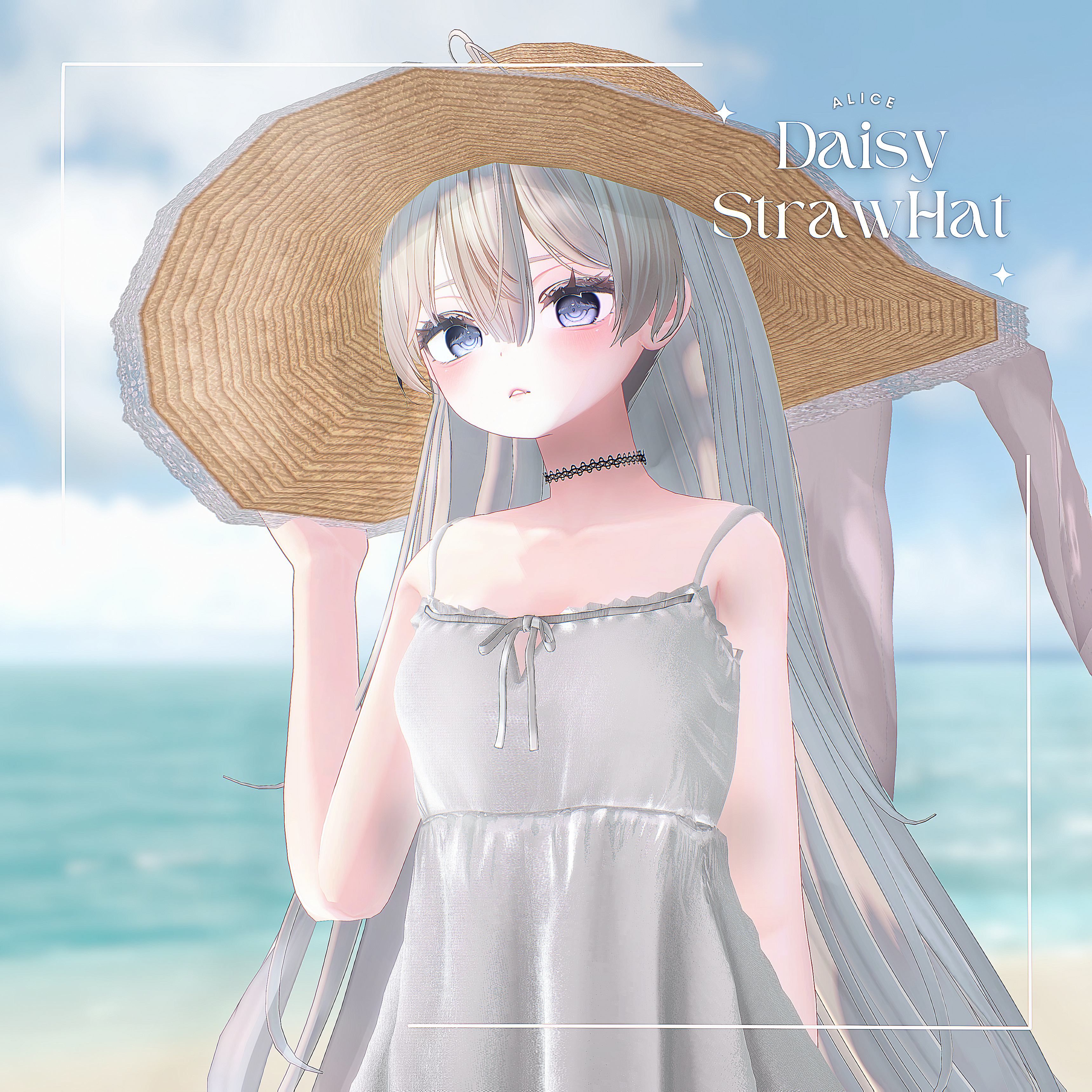 Daisy StrawHat - VRChat Hat