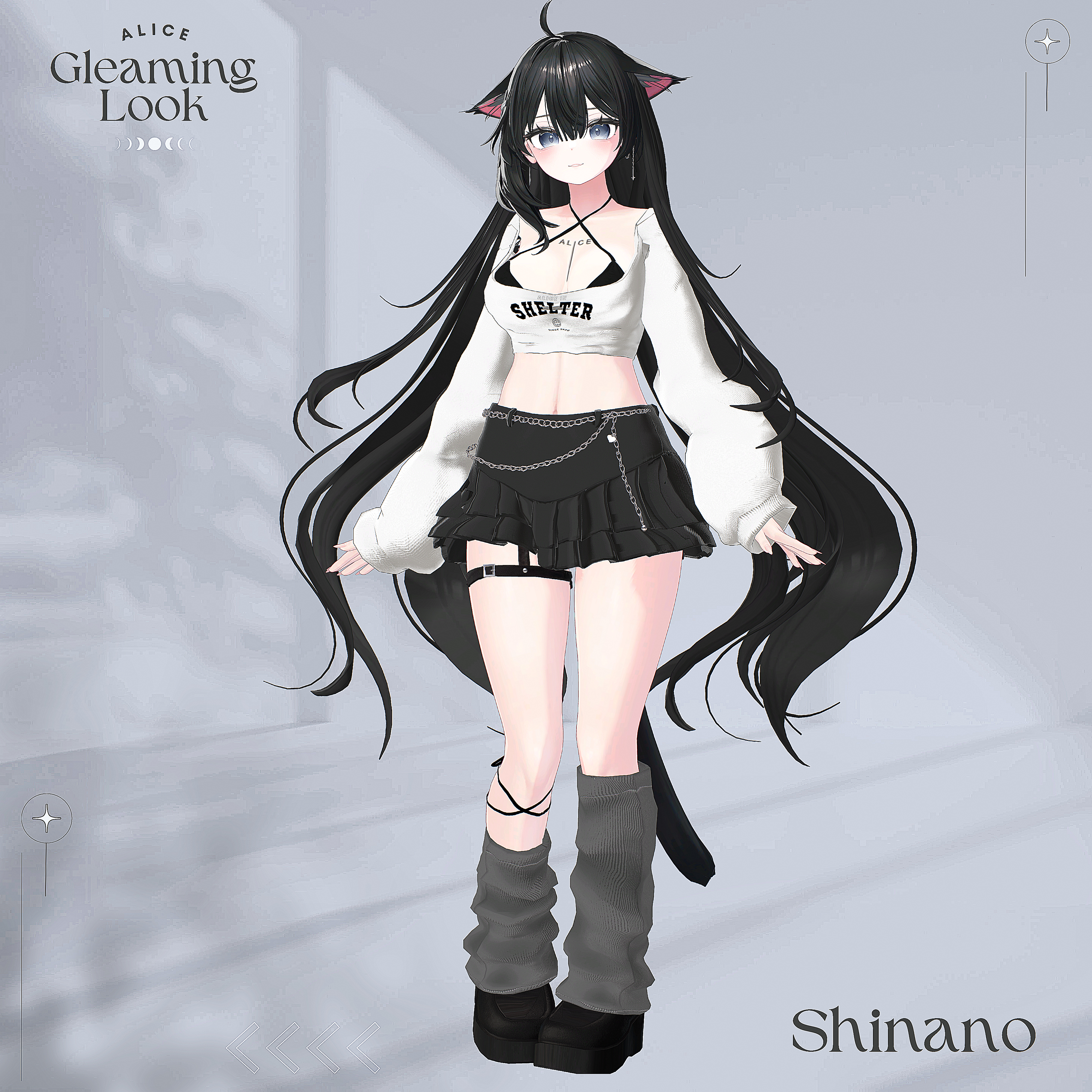 Gleaming Look - VRChat Women's Clothing
