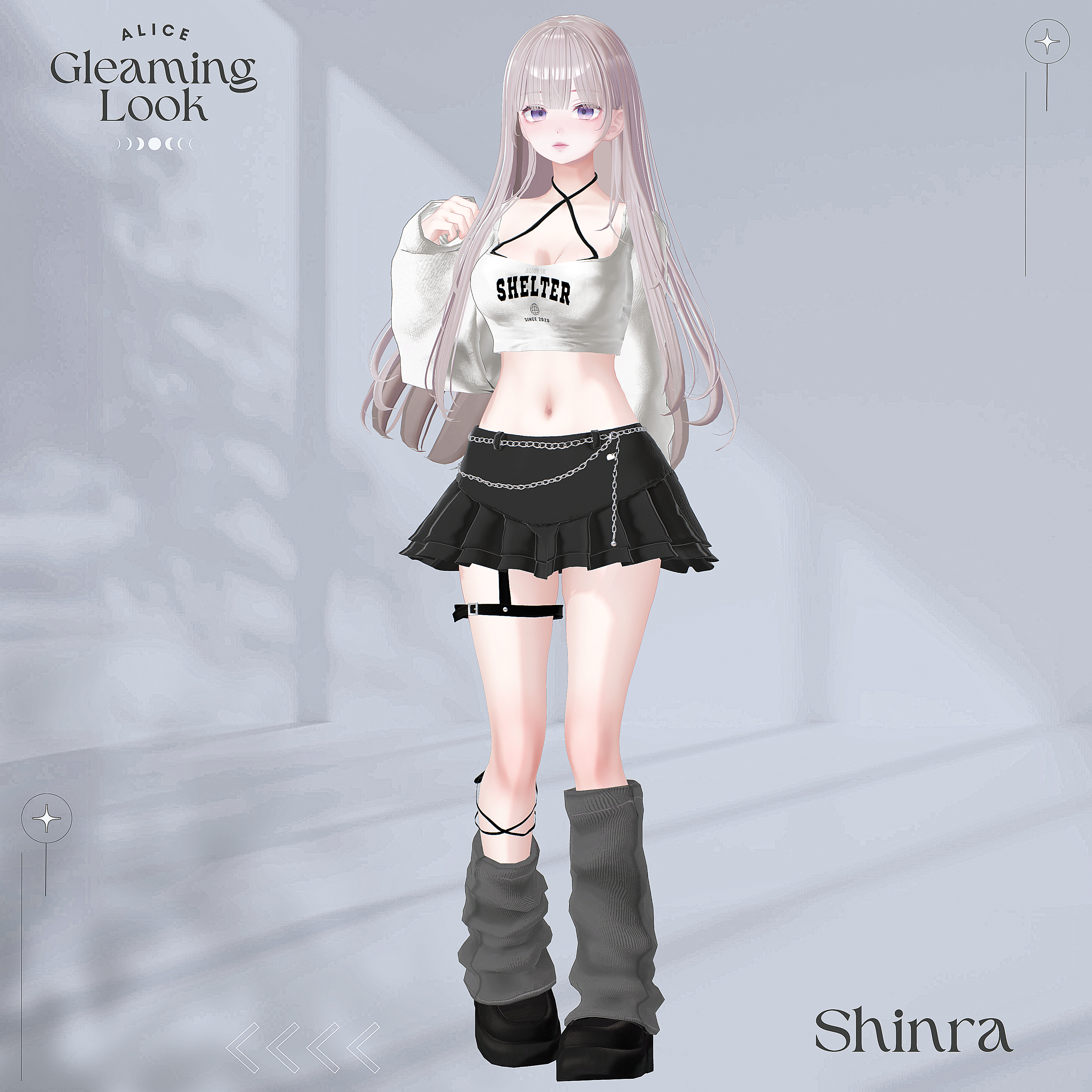 Gleaming Look - VRChat Women's Clothing