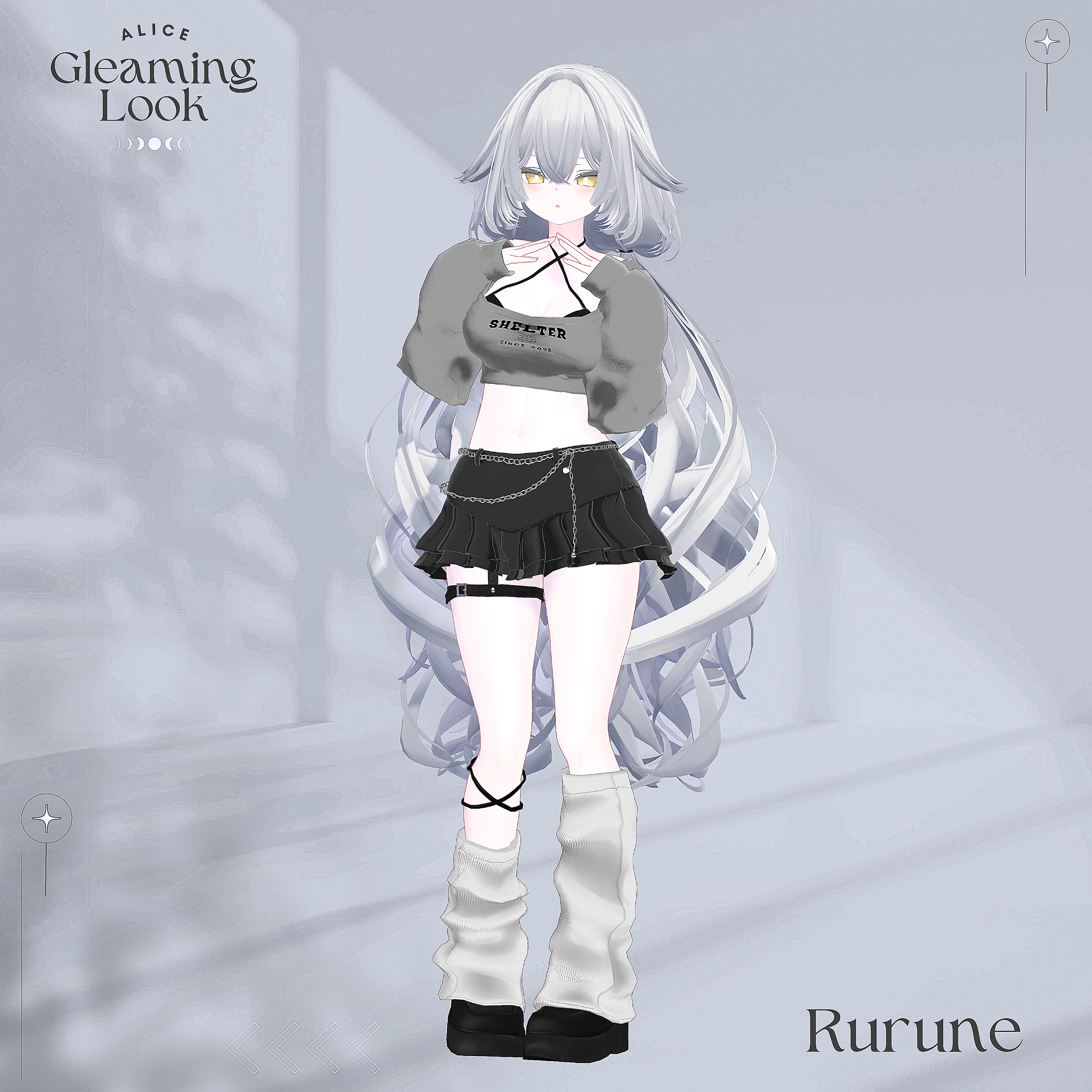 Gleaming Look - VRChat Women's Clothing