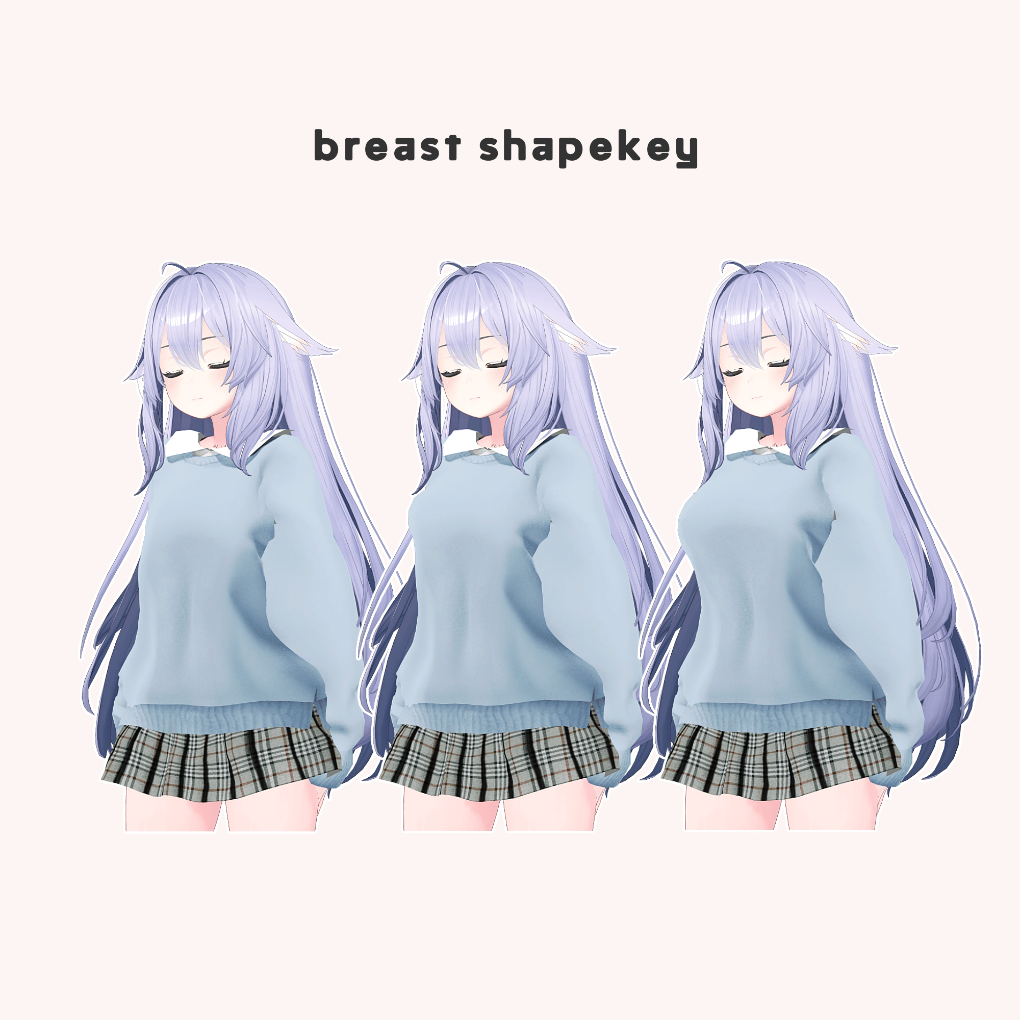 Dabofuwa Layered Sweatshirt - VRChat Women's Clothing